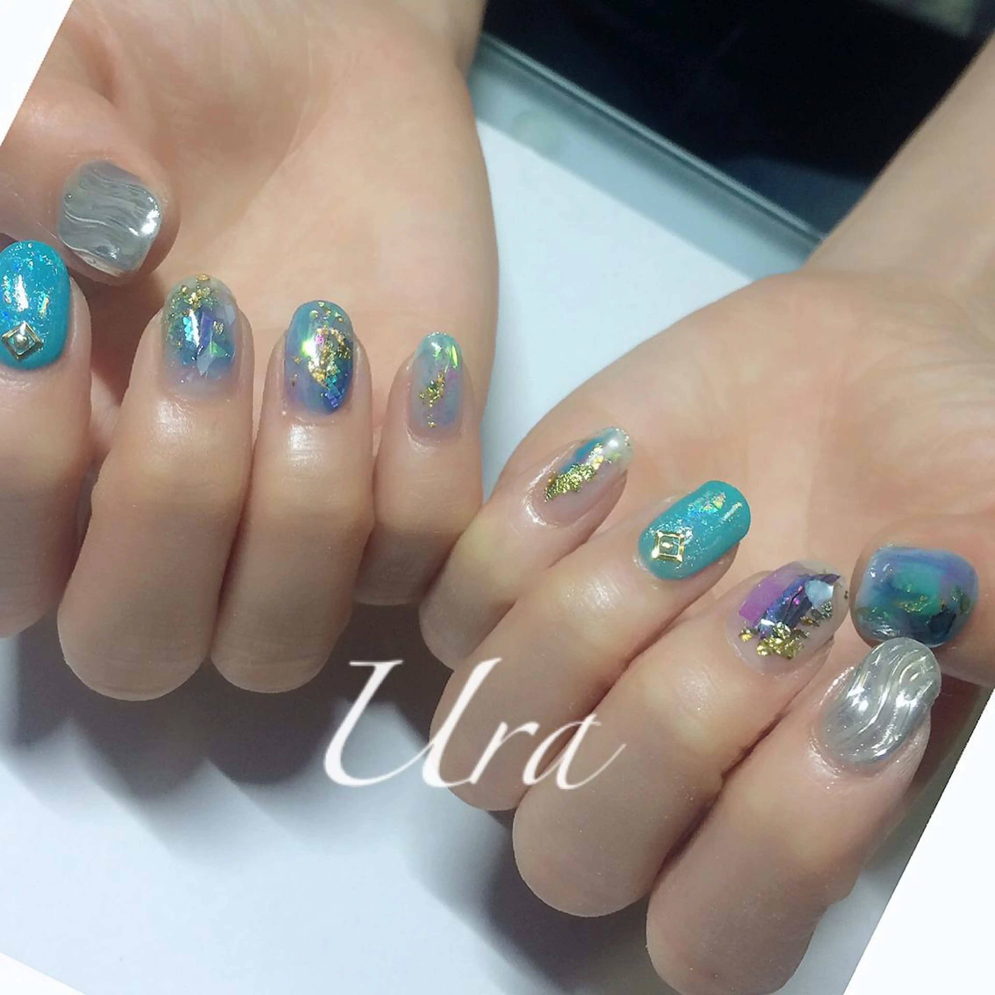 ネイル ニュアンスネイル UrakoNail 《nail》のネイルデザイン