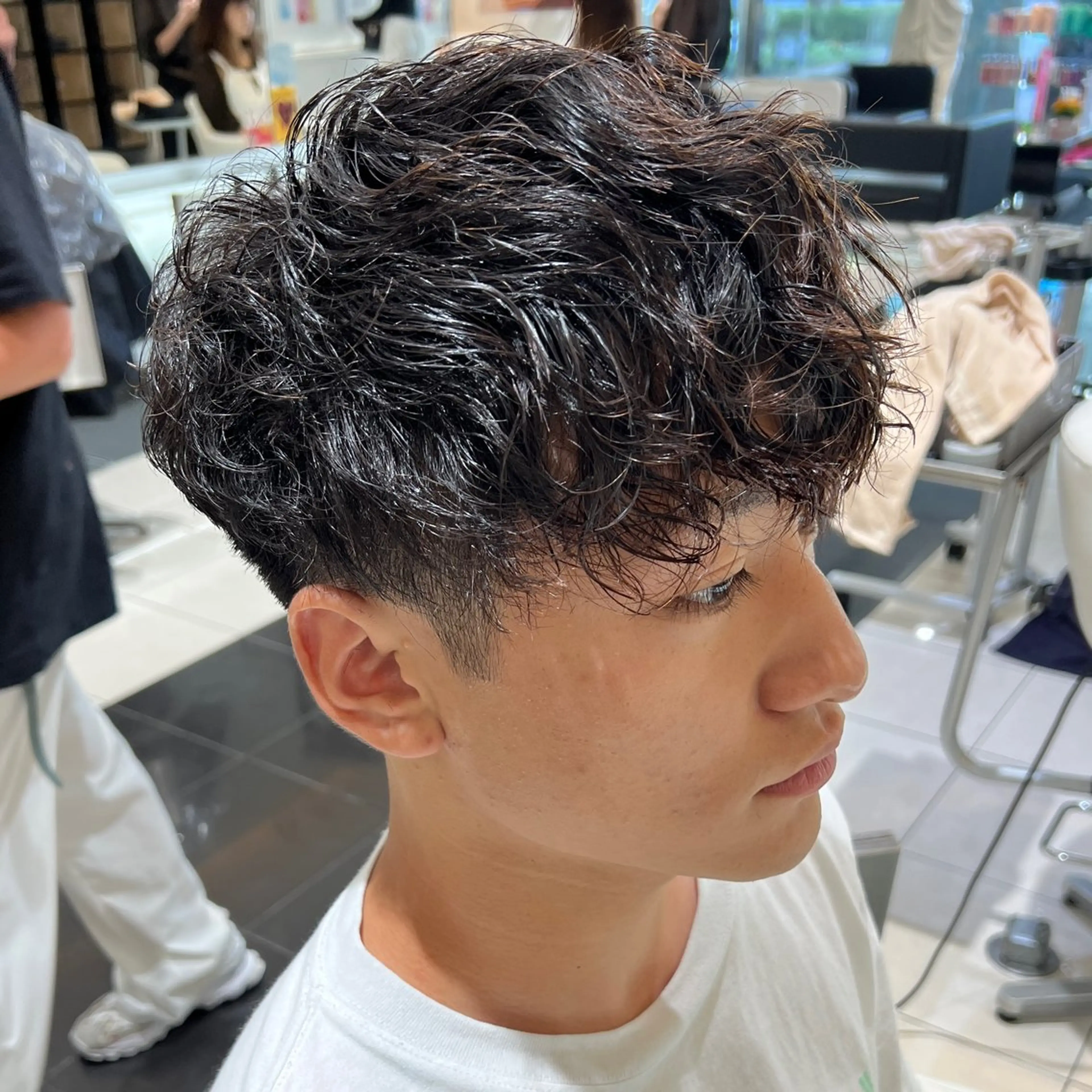 👾《men's》👾カット＋スパイラルパーマの写真