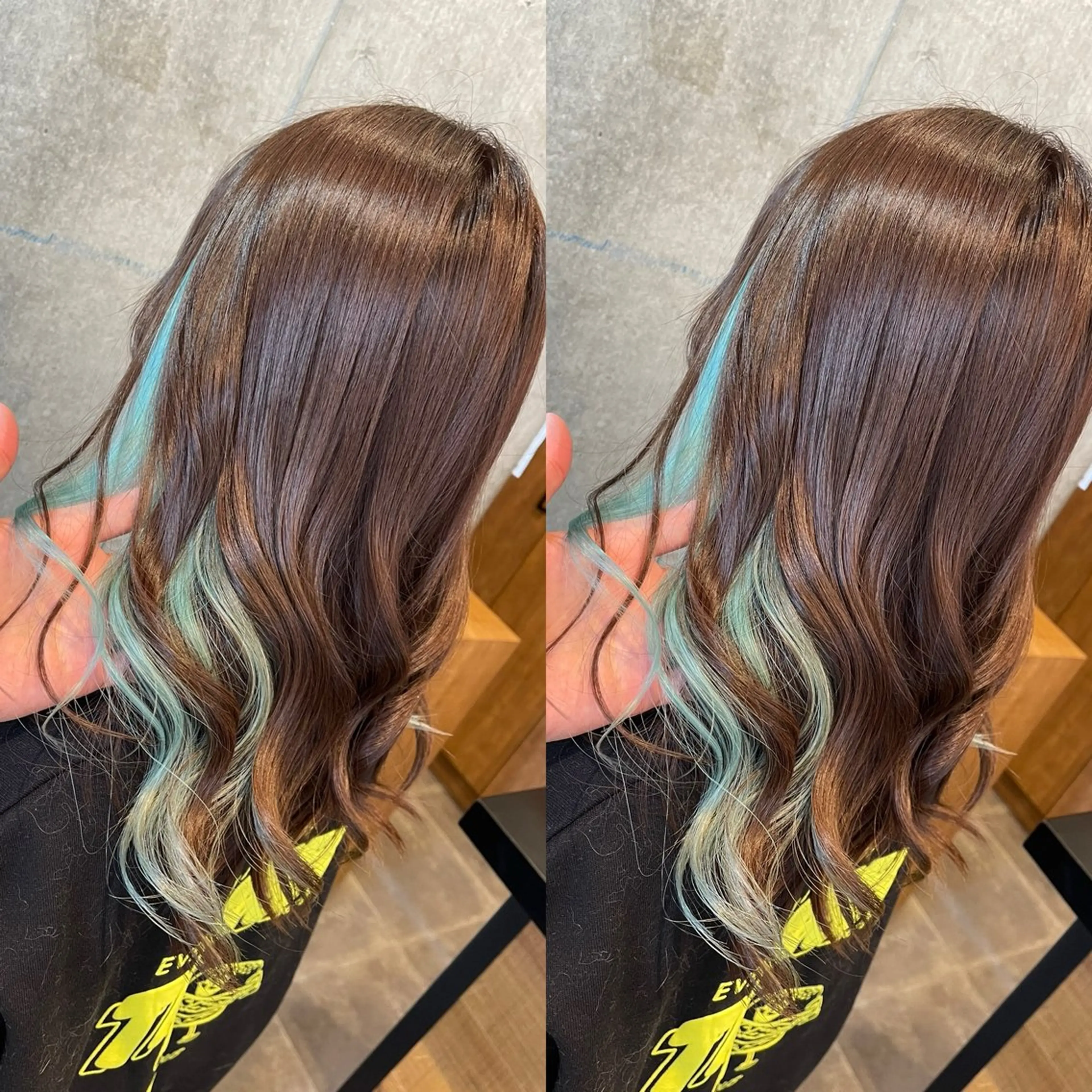 ミディアム ヘアカラー トリートメント オージュアソムリエ DAIKI⭐️のヘアスタイル