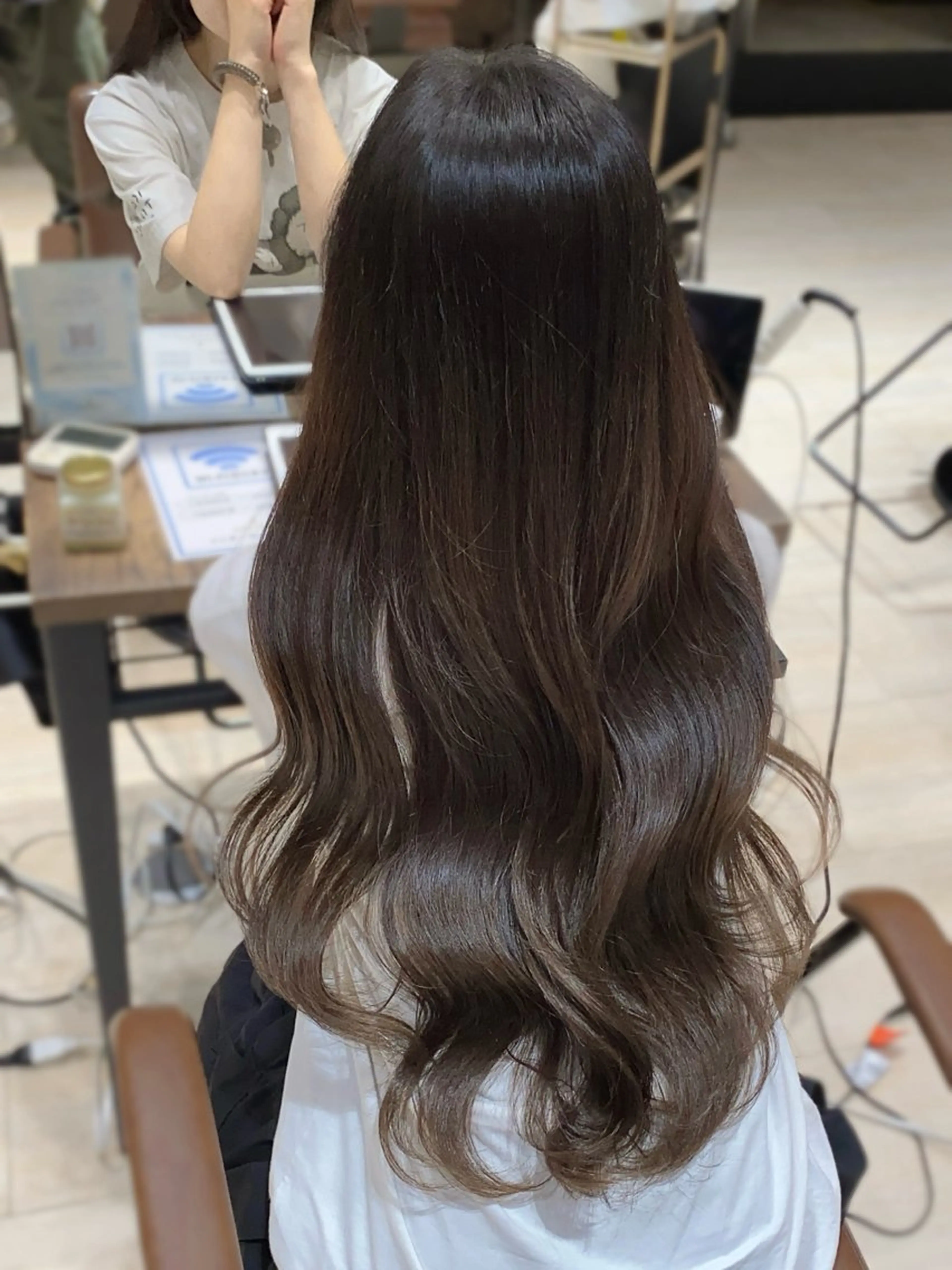 ロング カラー ヘアアレンジ 顔周り&ミディアム 特化/池袋/kokiのヘアスタイル