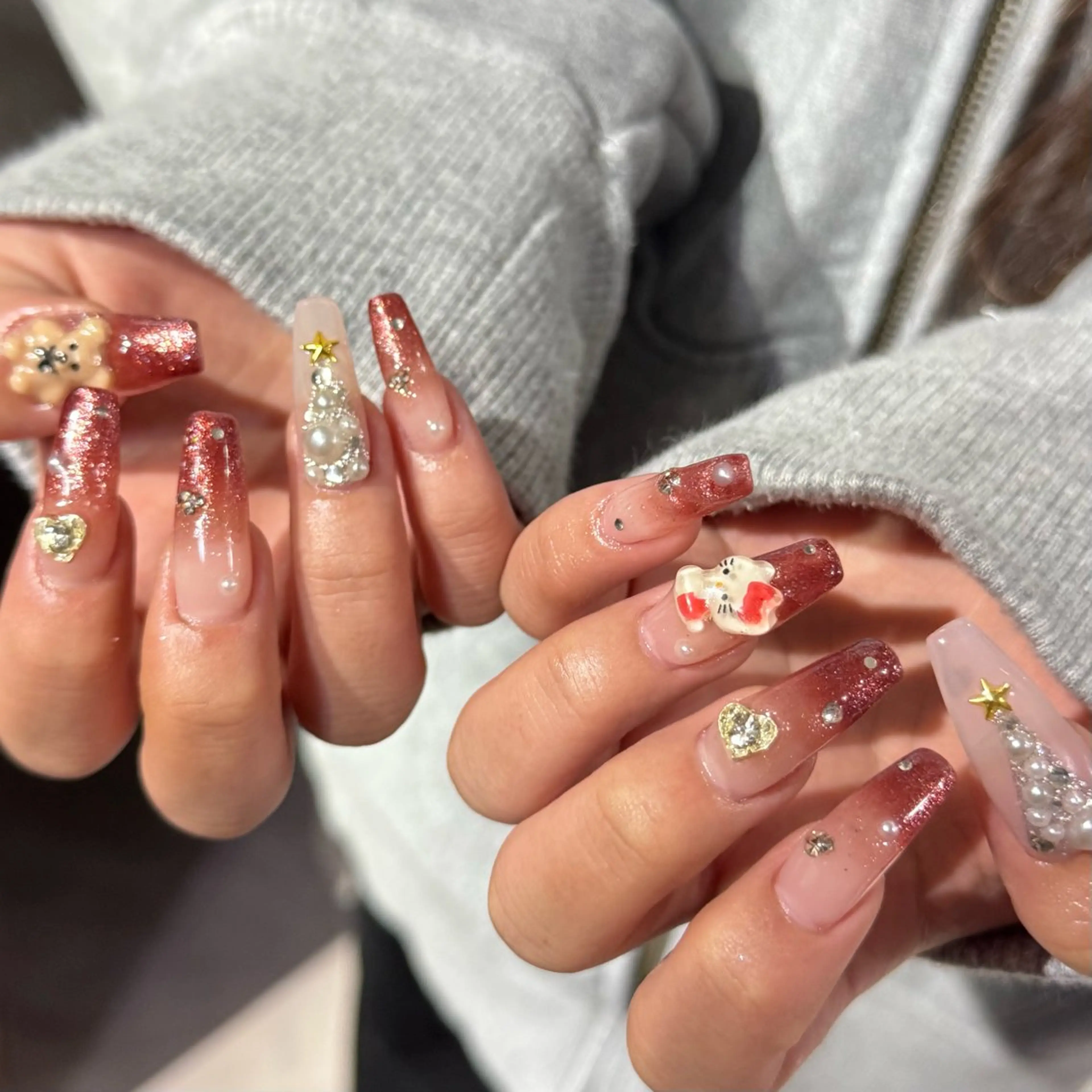 ロング 小川 柚香のネイルデザイン