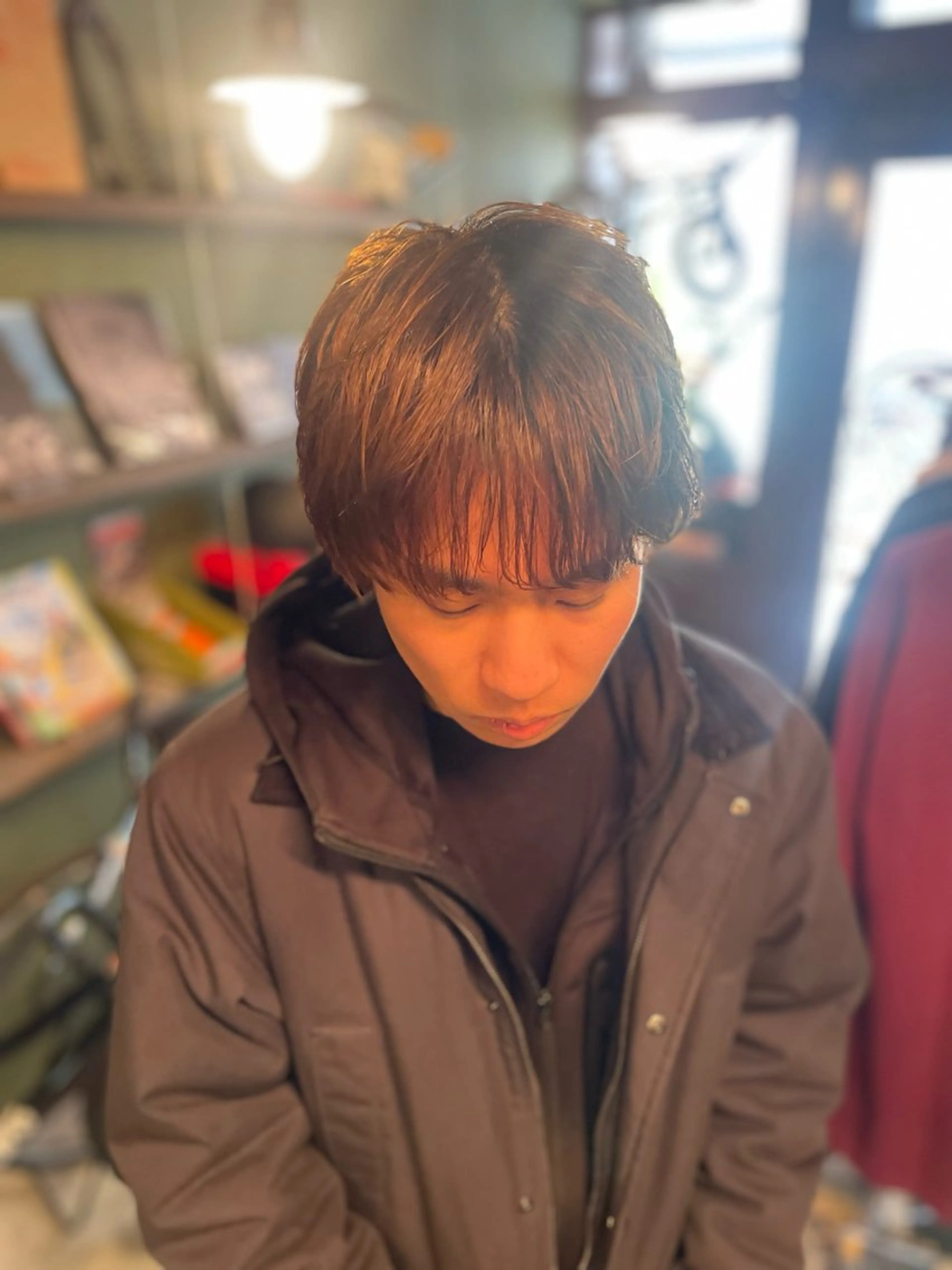 ショート カラー メンズ カット ヘアカラー トリートメント PATH-hair. storeのヘアスタイル