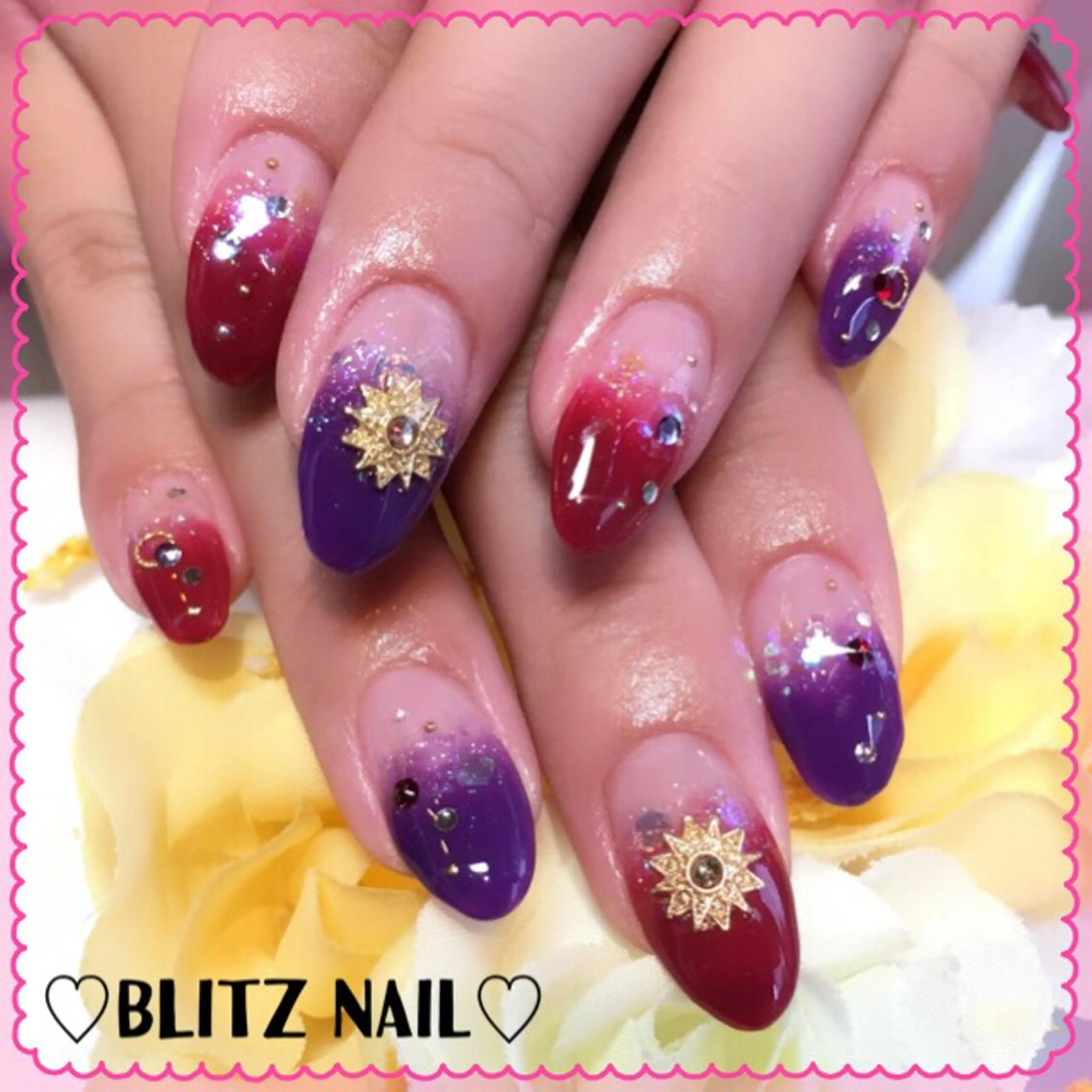 ネイル グラデーション BLITZ Nail 岩田💅🏻✨のネイルデザイン