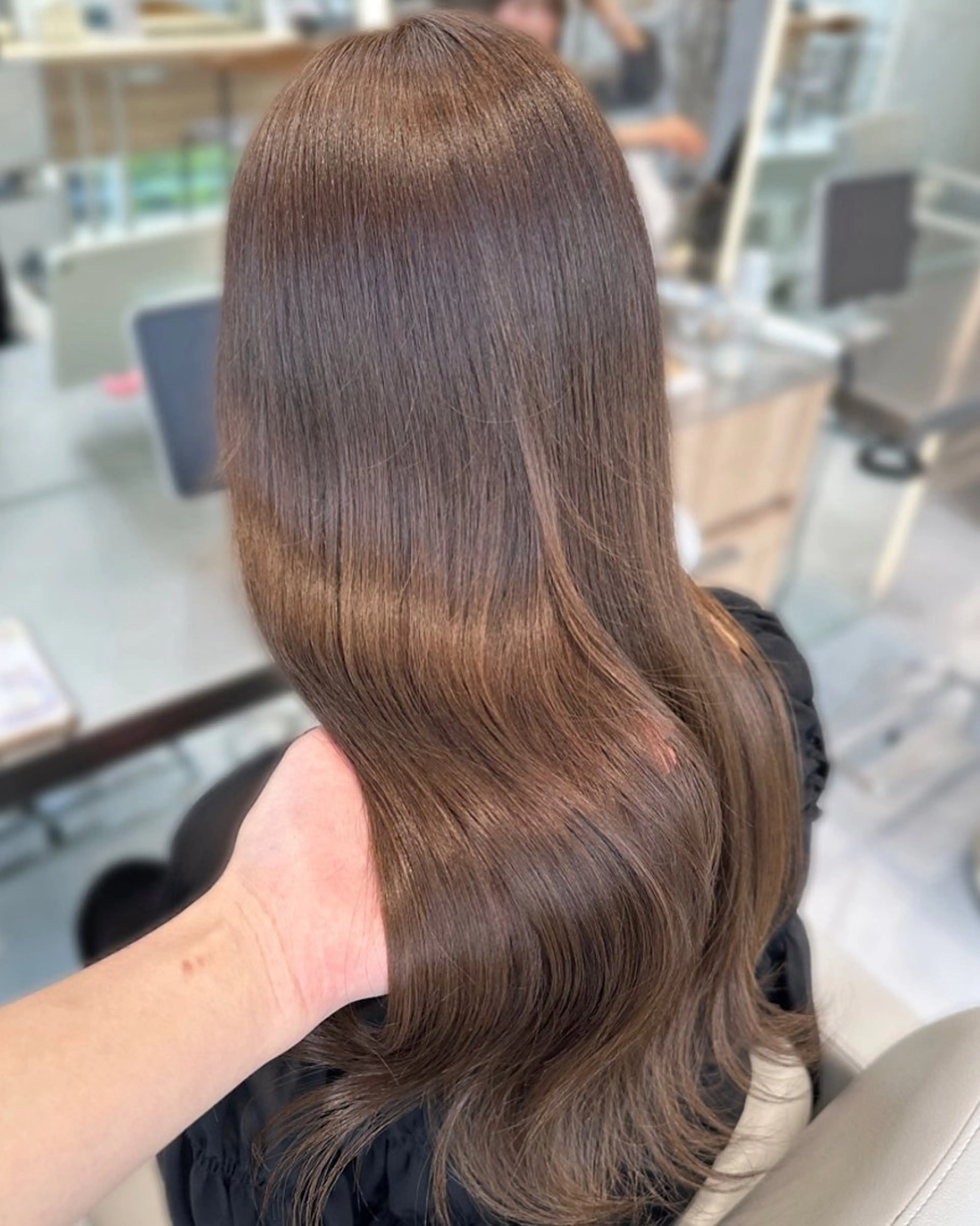 ロング カラー MINXshibuya所属・レイヤー/艶髪/ 透明感/千葉詩優のヘアスタイル