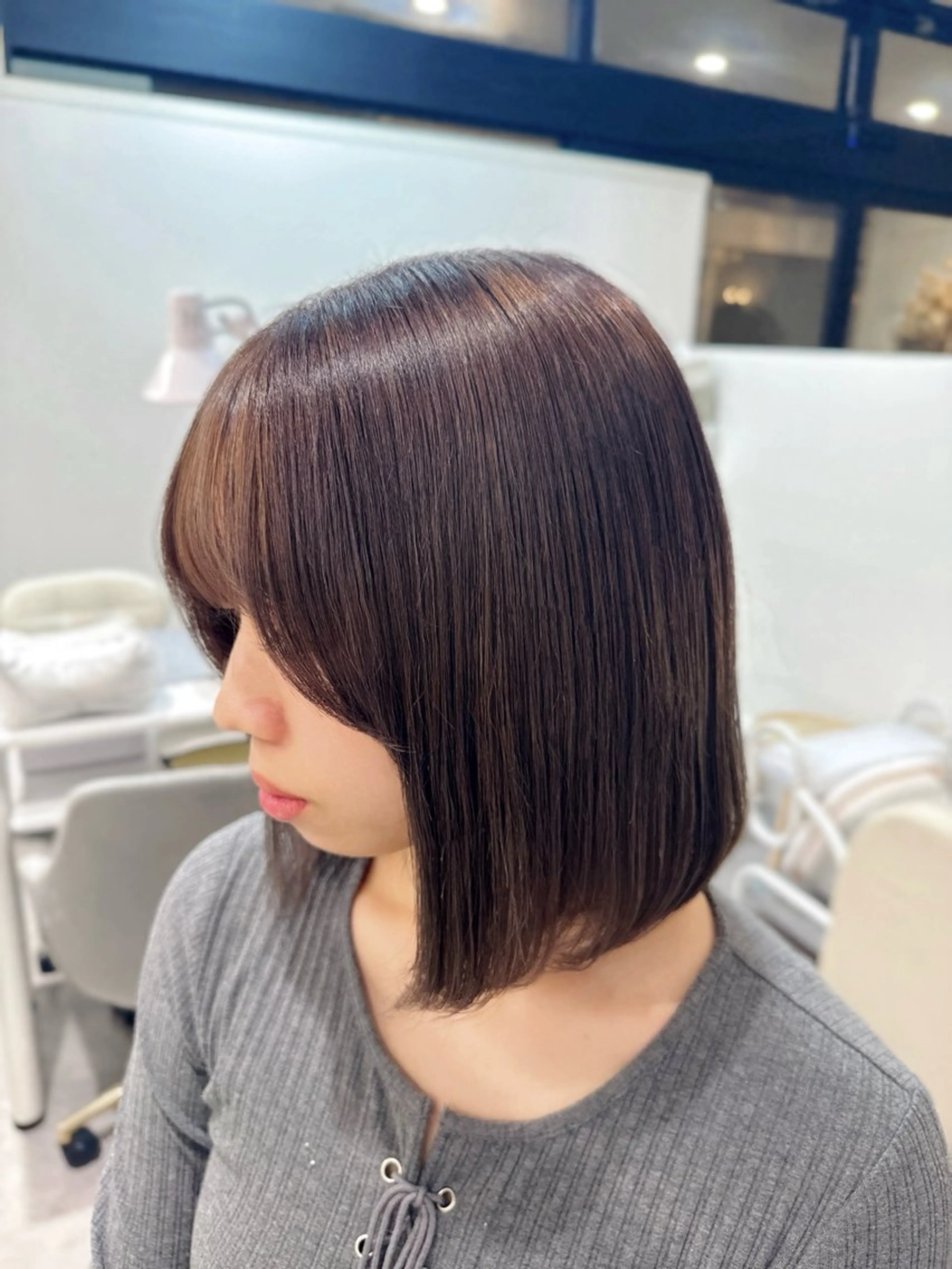 【ショートorボブ】🐈‍⬛小顔似合わせカット＋トリートメントの写真