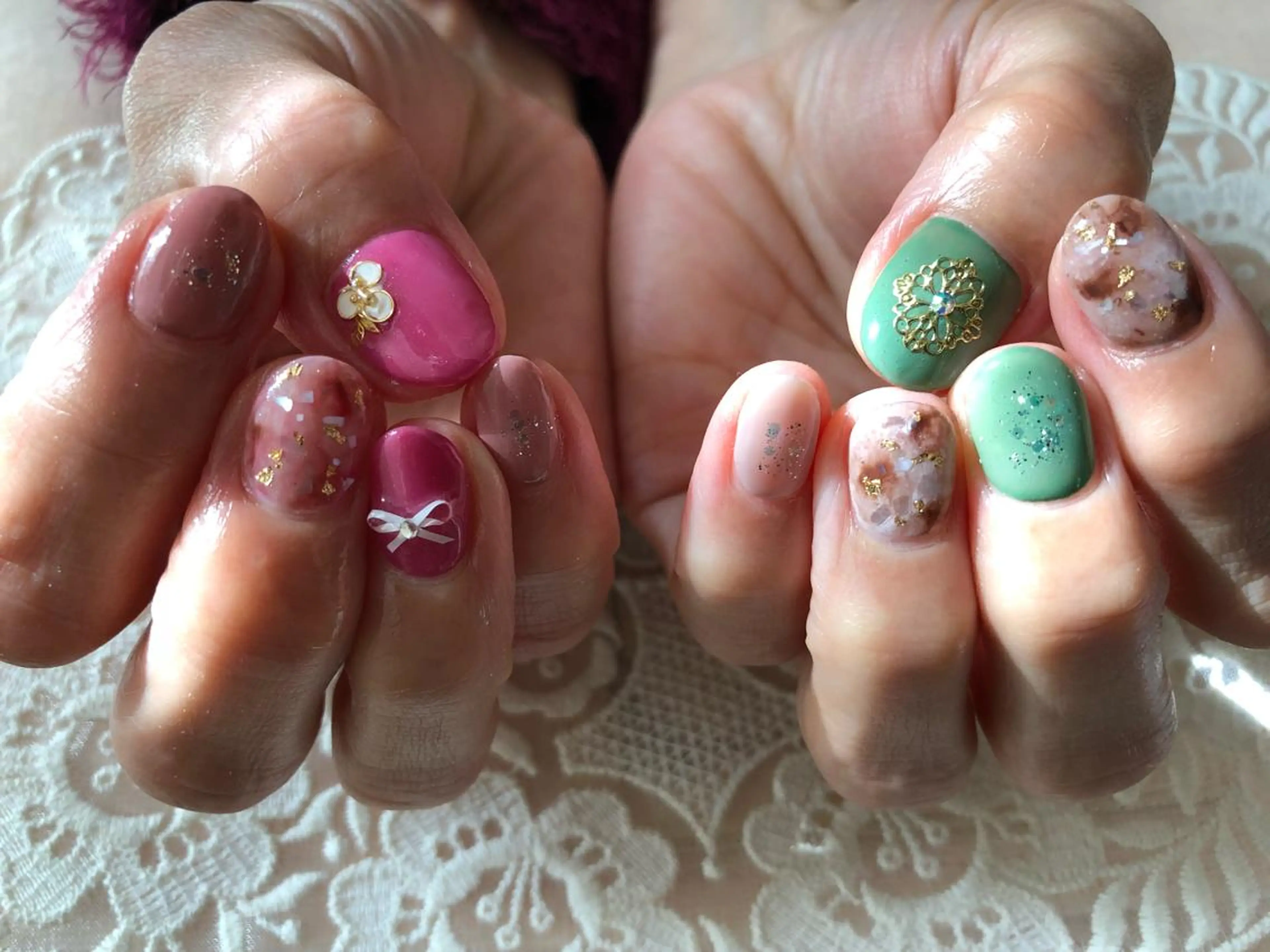 ネイル Nail Salon Rinoaのネイルデザイン