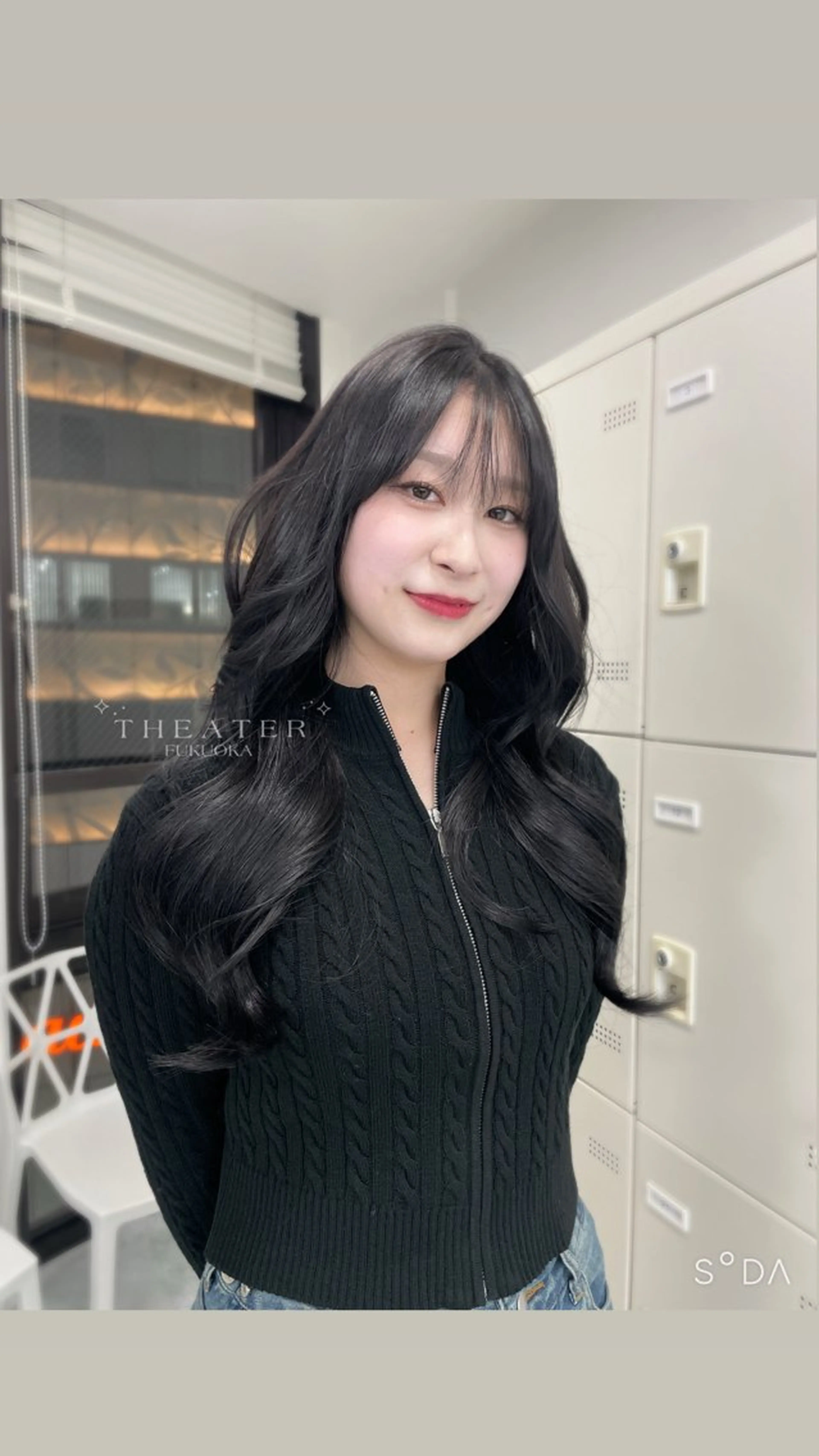 ロング カット MOE 福岡韓国ヘア✧︎のヘアスタイル