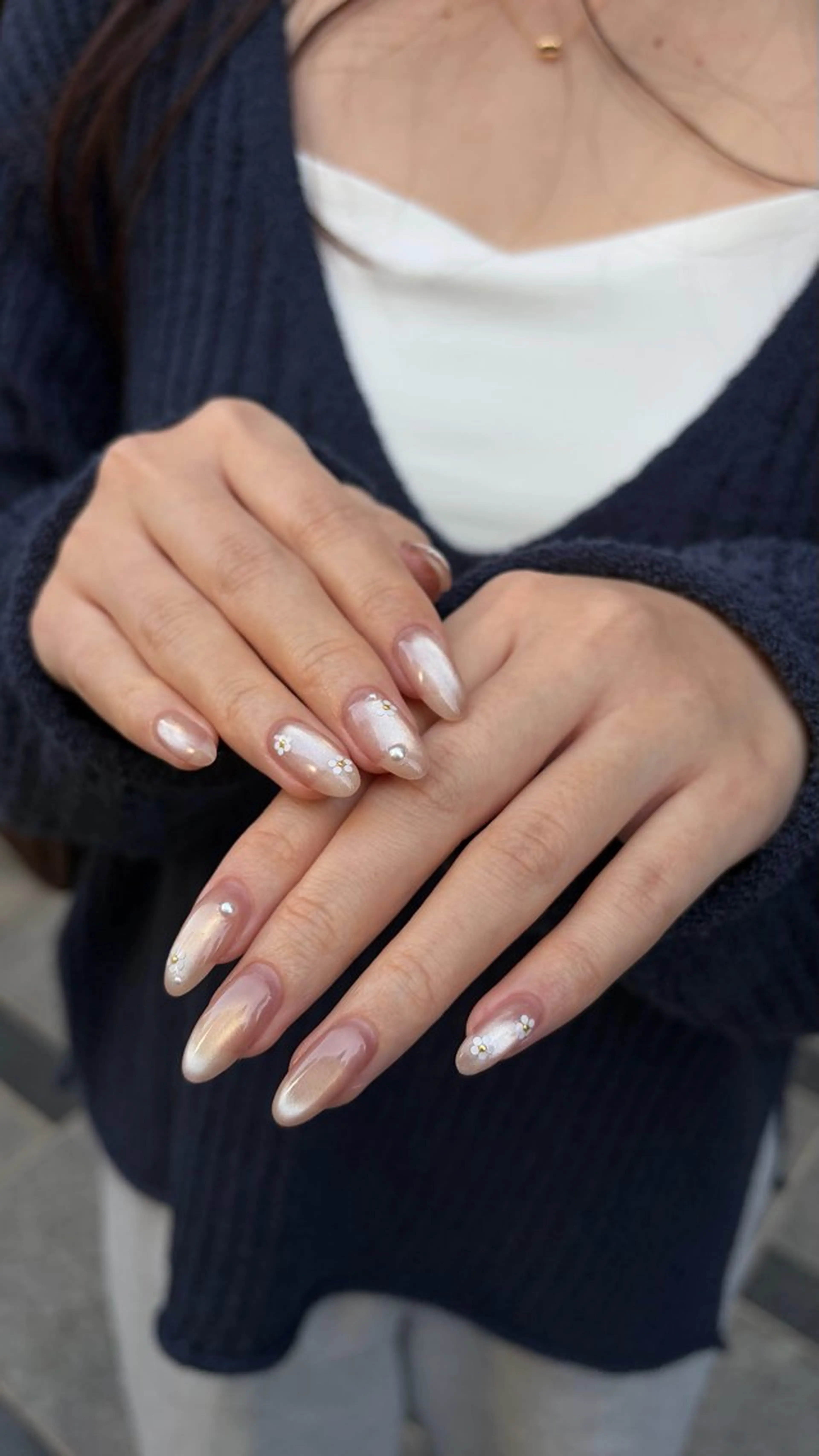 ネイル マグネットネイル ハンドネイル Ann nailのネイルデザイン