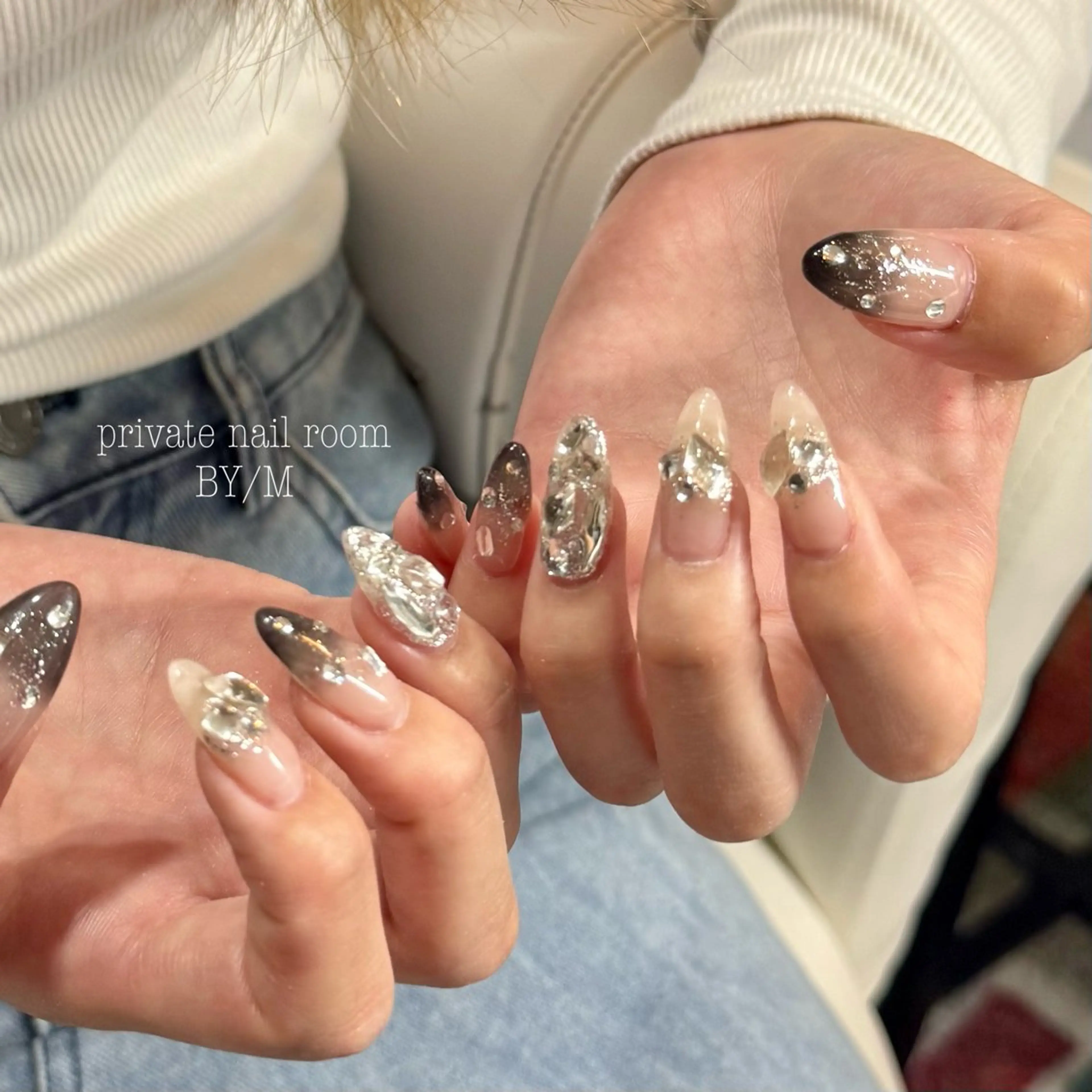 ネイル 持ち込み ハンドネイル BY / Mのネイルデザイン