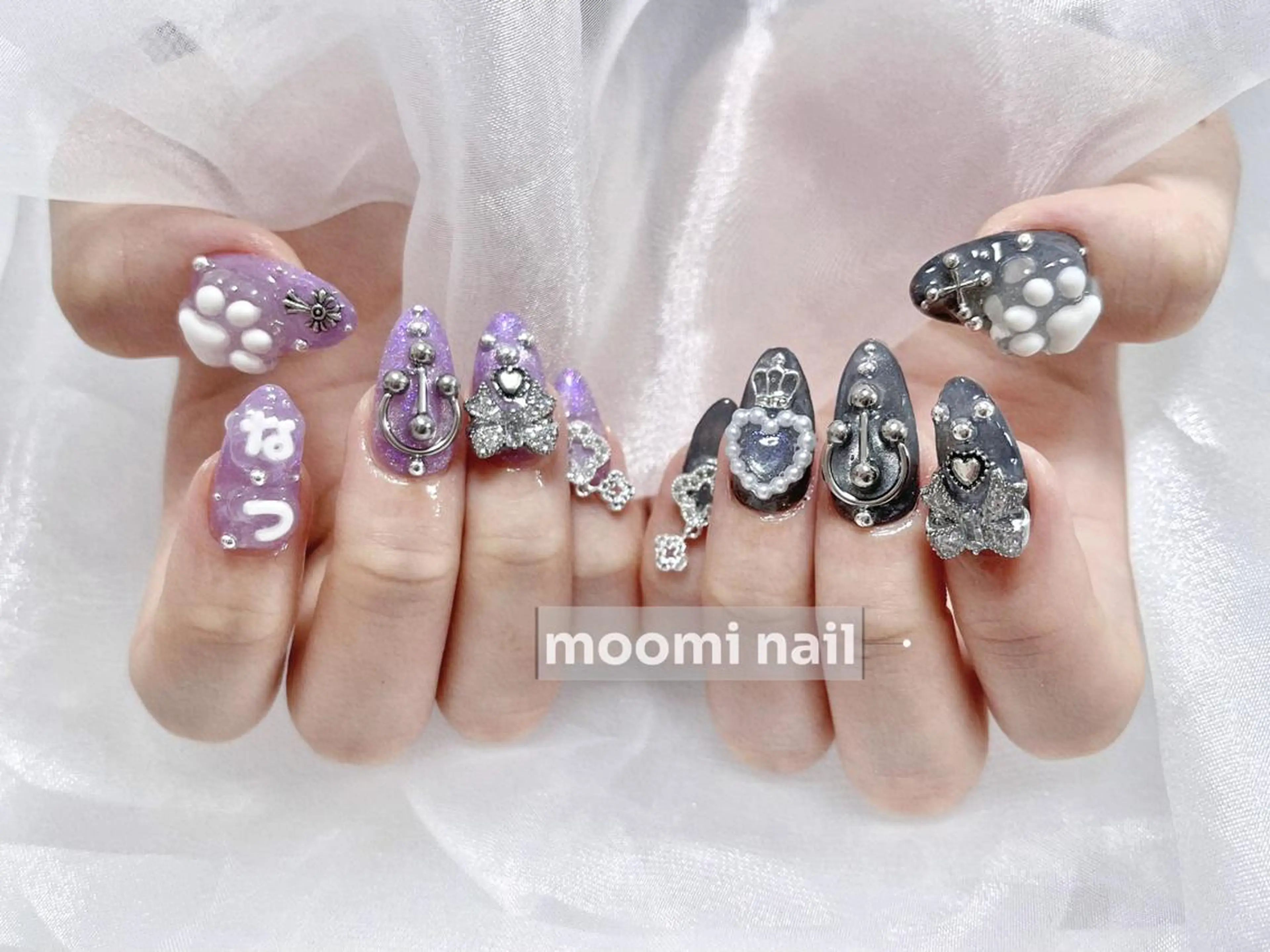 ネイル ハンドネイル moomi nail スカルプ専門のネイルデザイン
