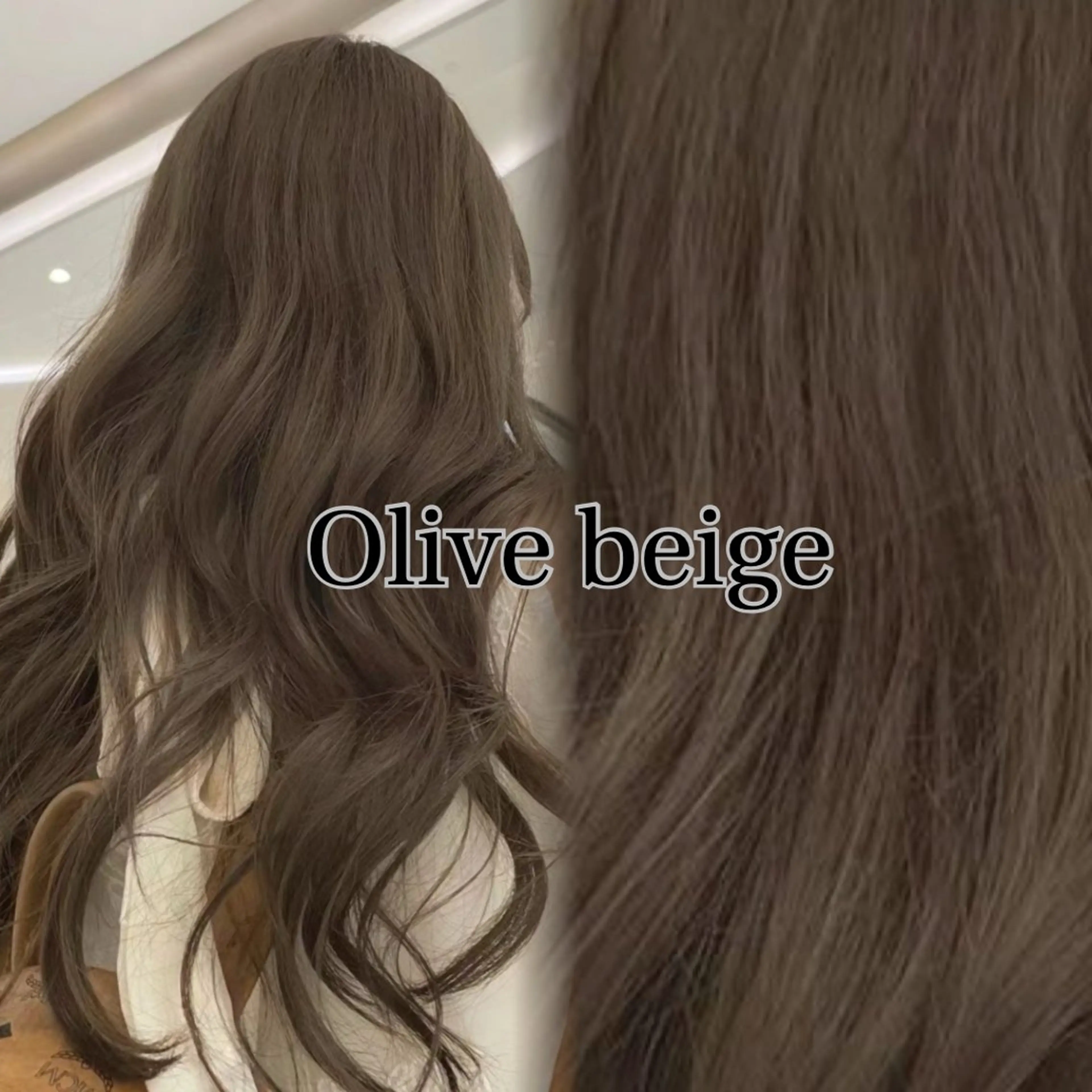 セミロング カラー RYU韓国ヘア/レイ ヤー/透明感艶カラーのヘアスタイル