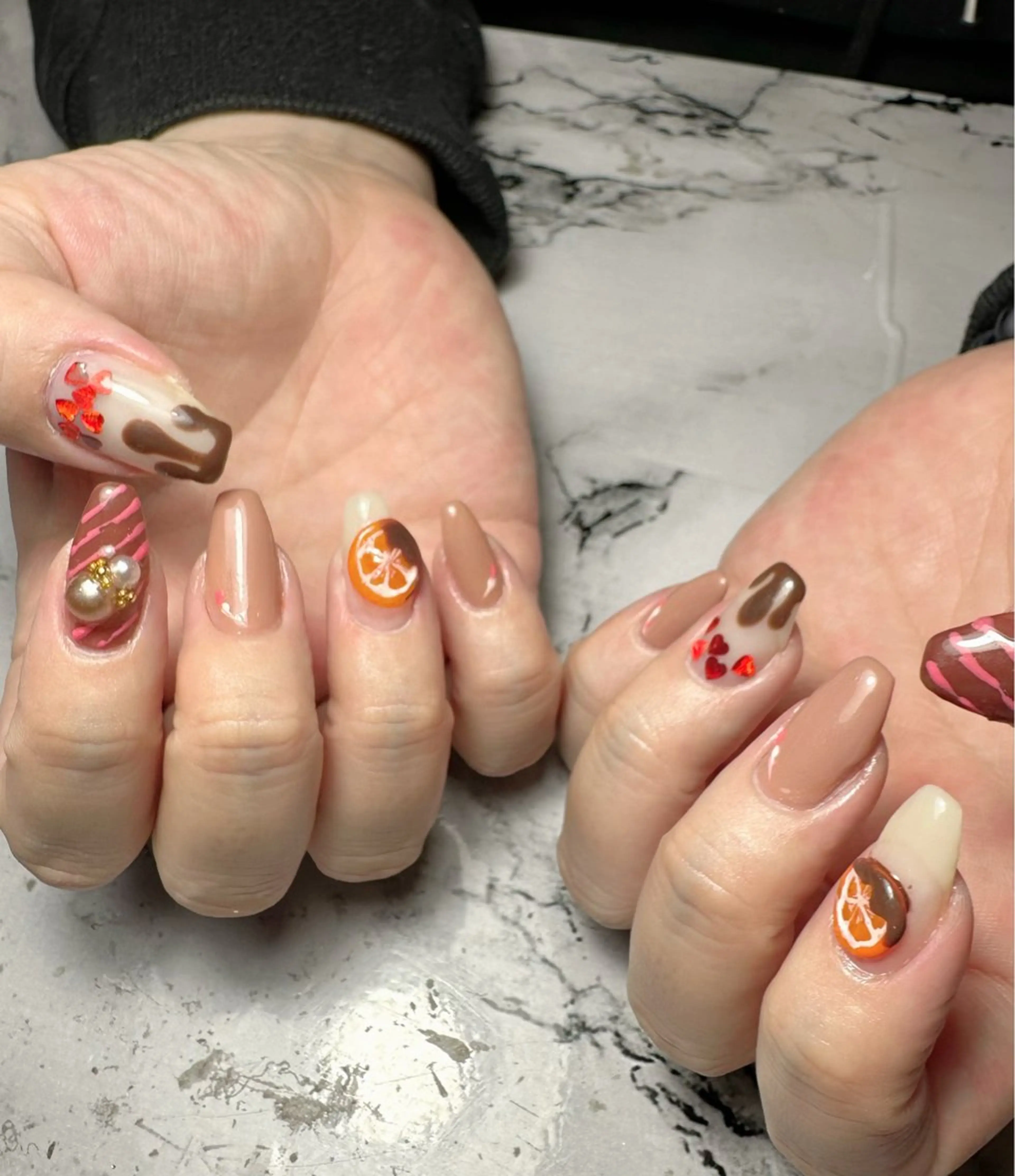 ネイル 新山 聖のネイルデザイン