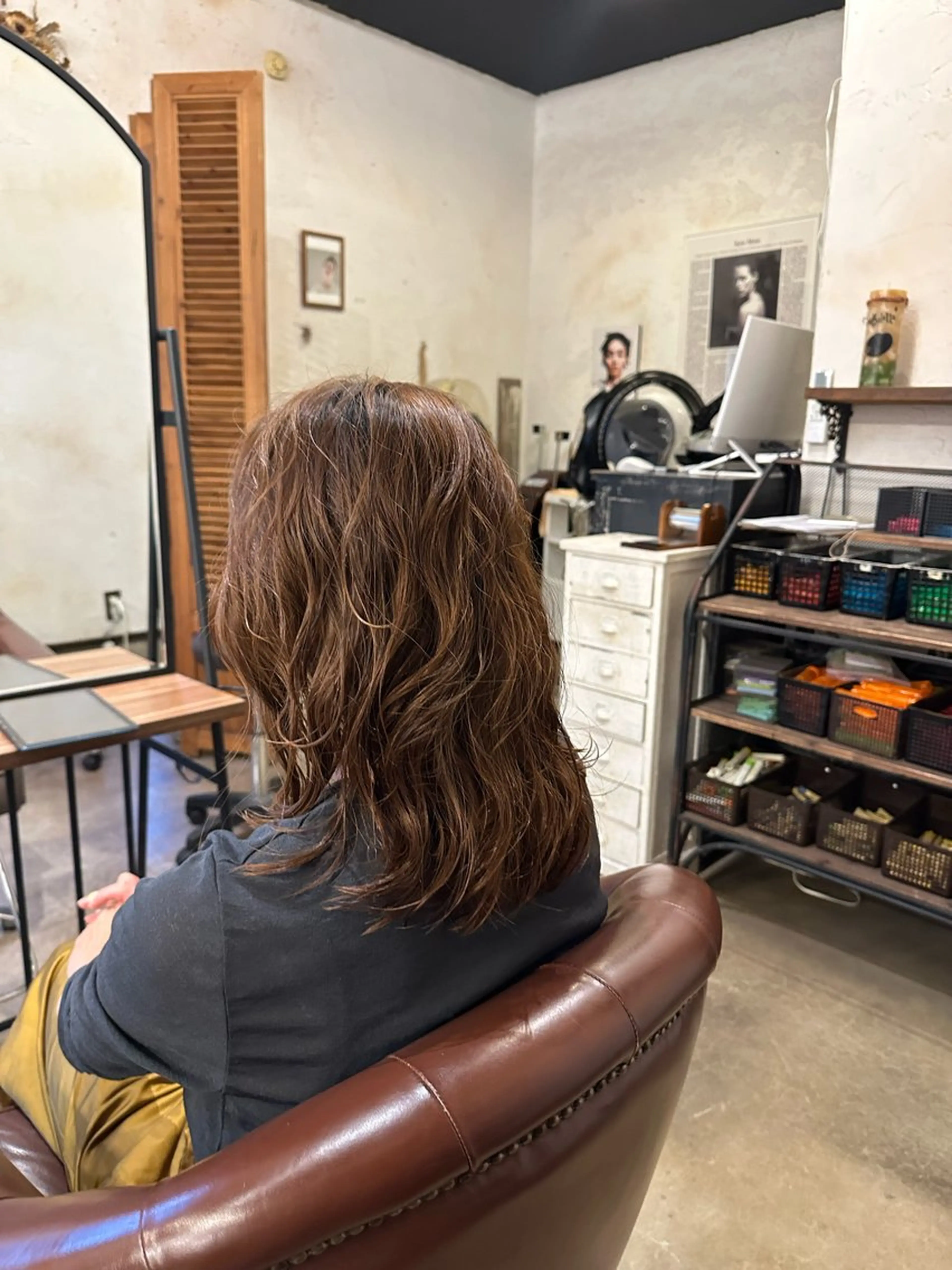 セミロング パーマ 🦖ノザワ リンカ🦖のヘアスタイル