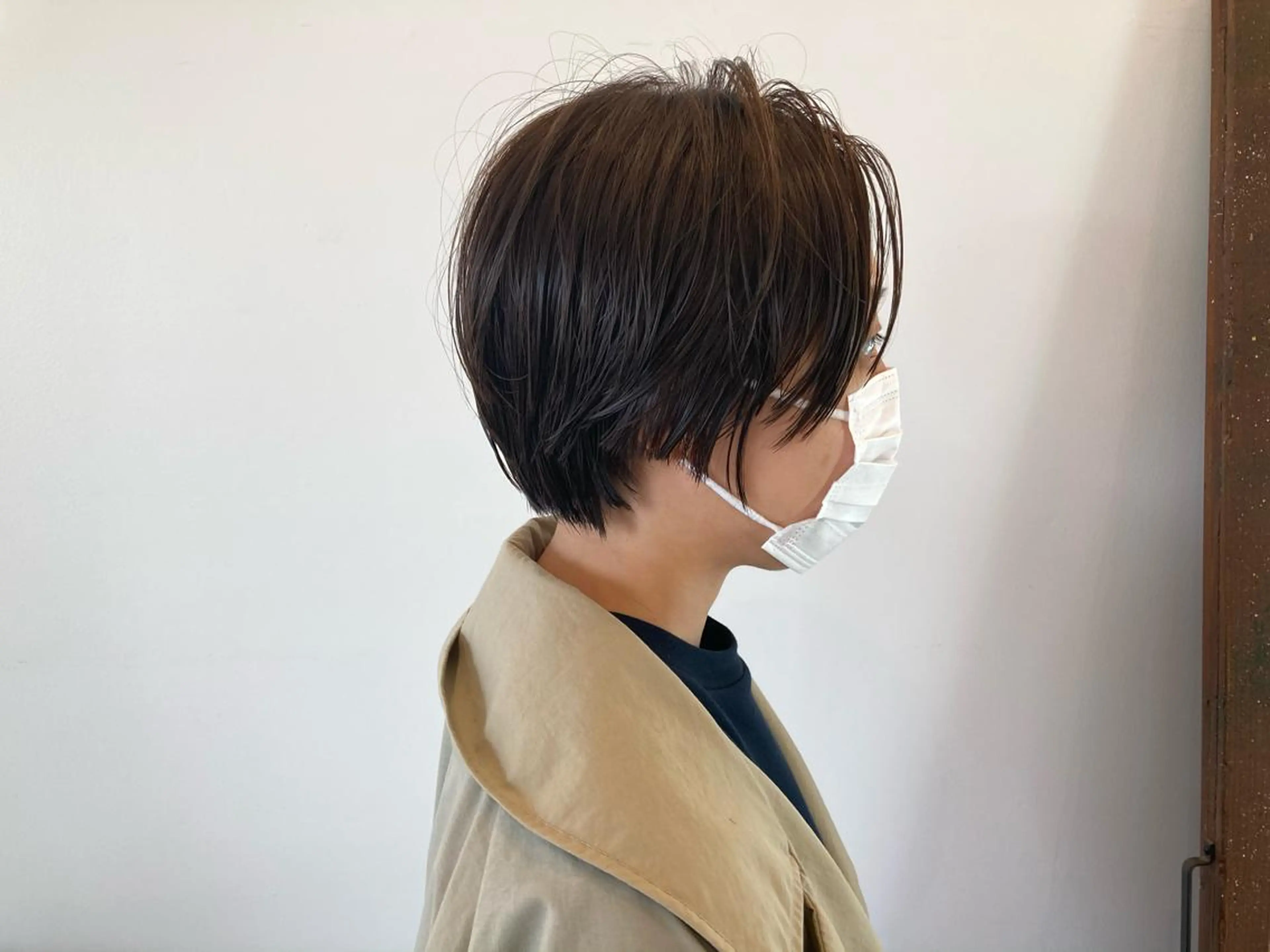ショート ショートヘア カット 佐藤 旭のヘアスタイル