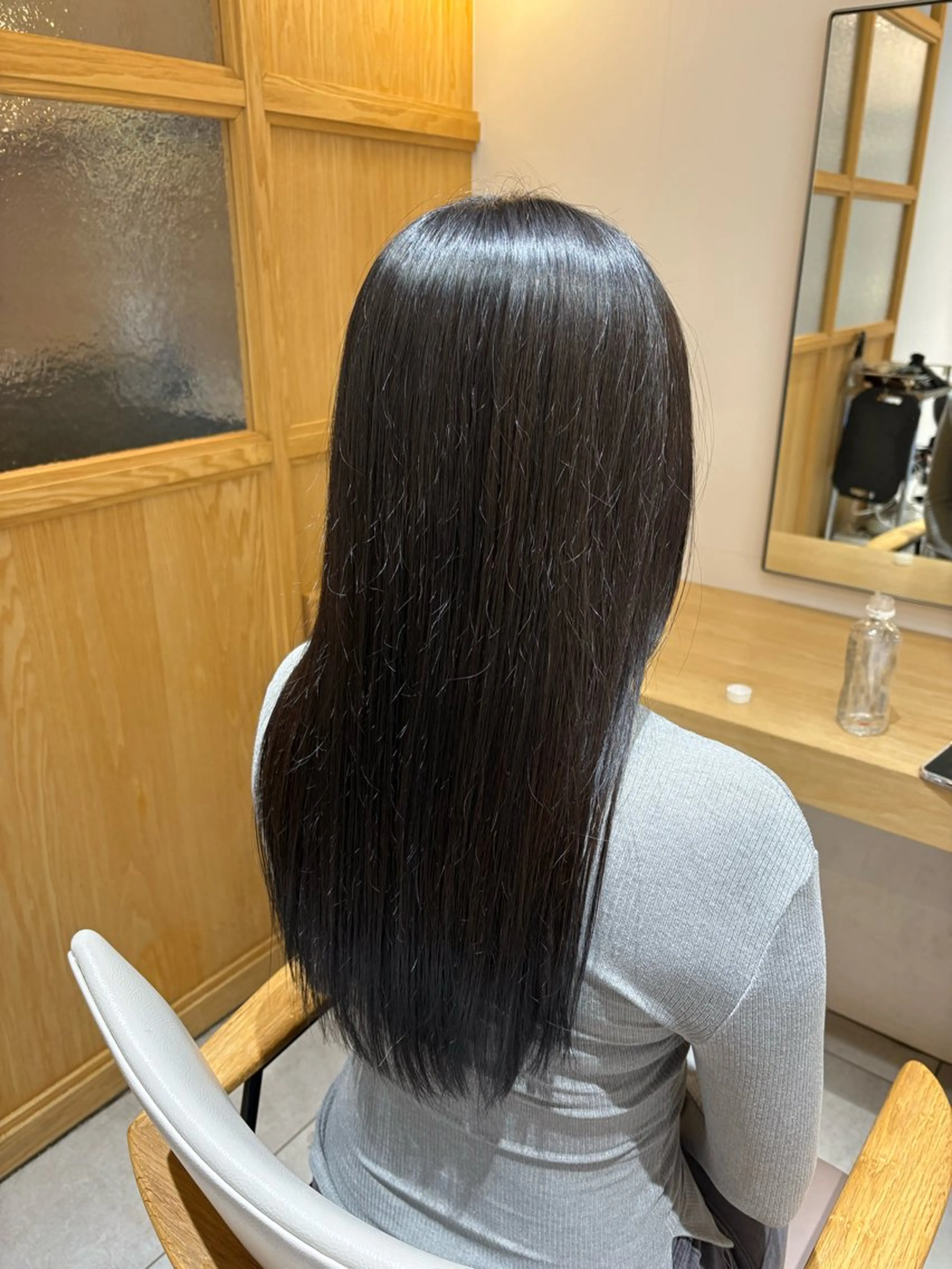 ロング カラー トリートメント ヘアカラー トリートメント 中田 佳也允のヘアスタイル