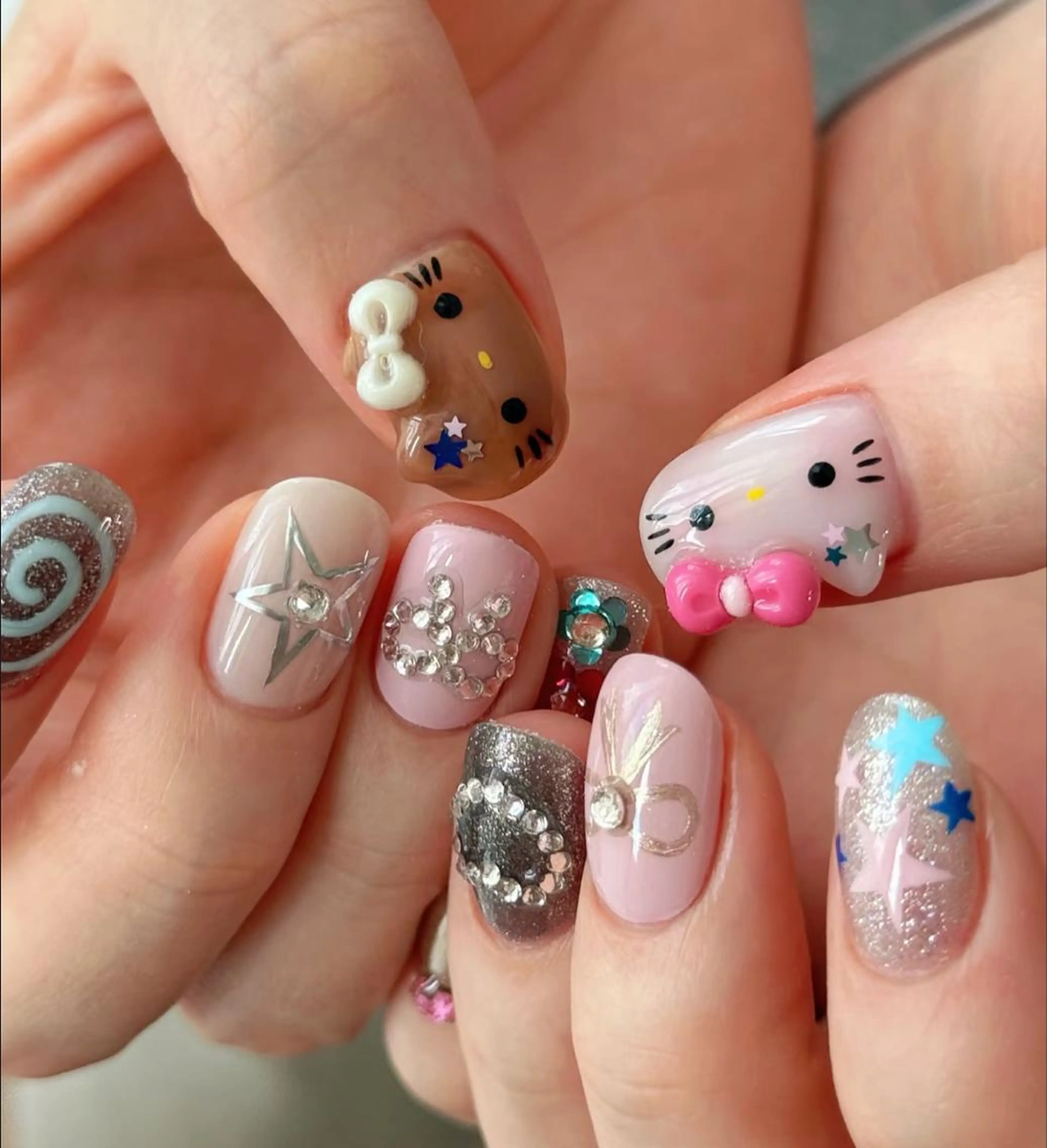 ネイル ハンドネイル 🎀 NaNa_nailのネイルデザイン