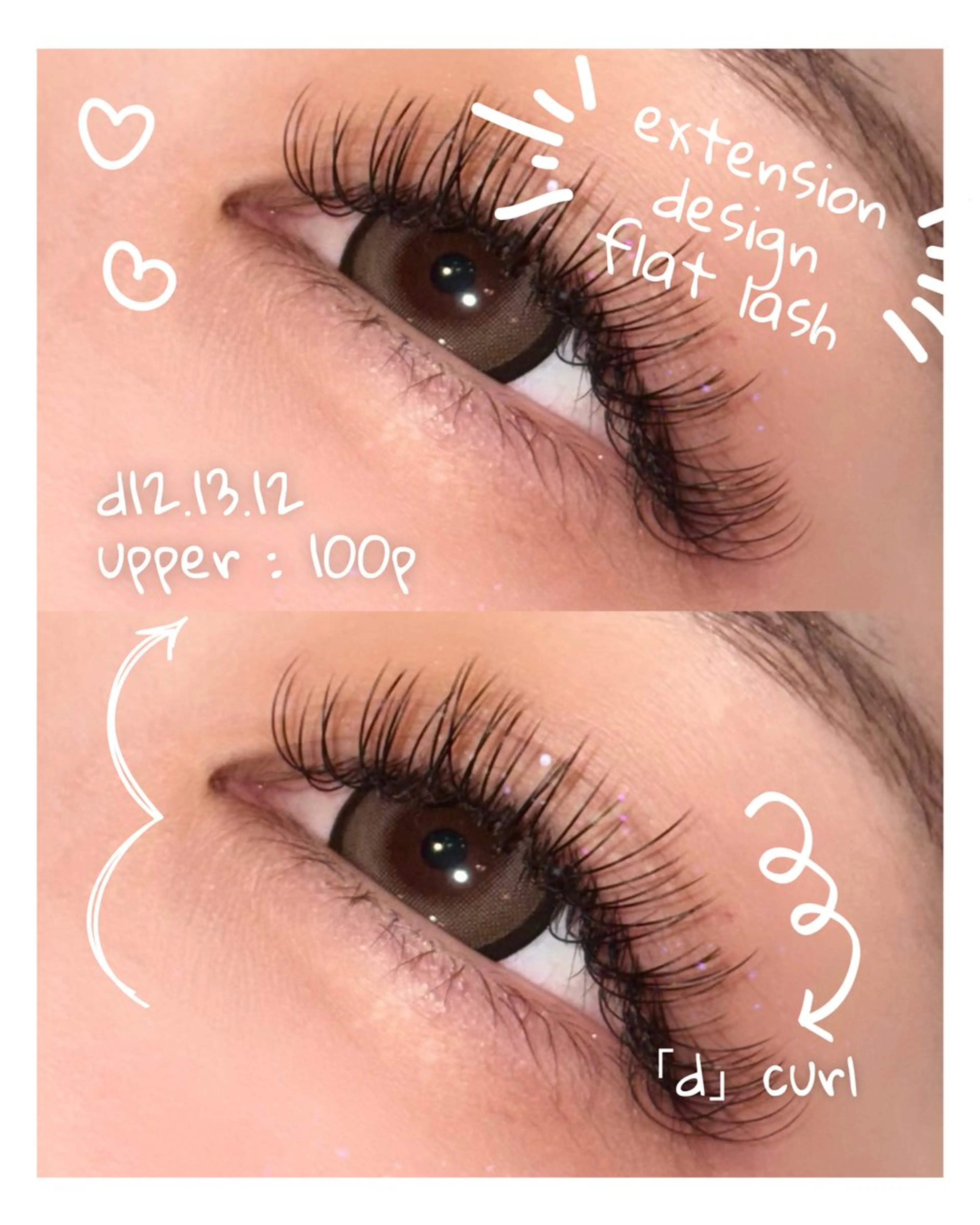 マツエク・マツパ 🎀clan anna 🎀のマツエク・マツパデザイン