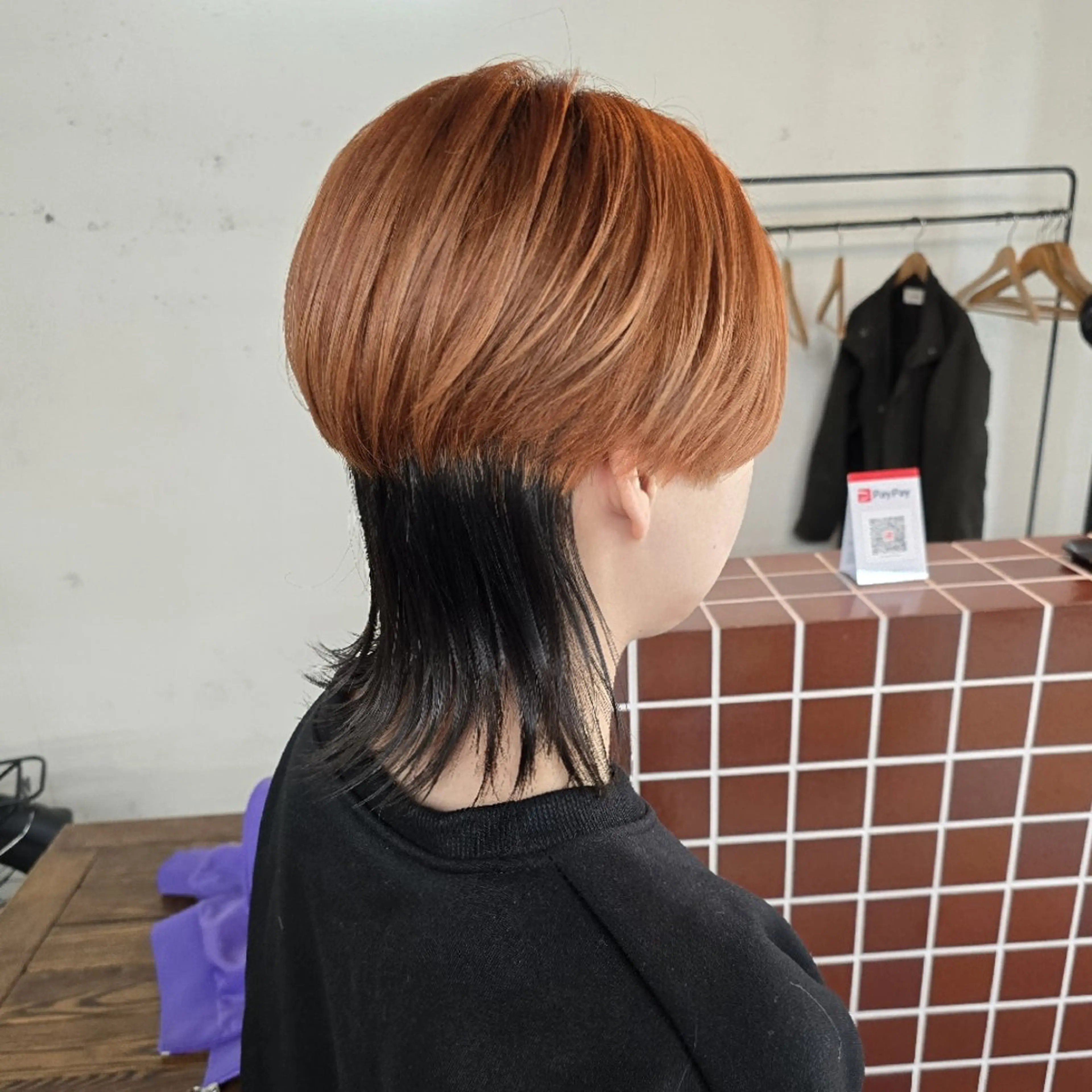 ミディアム カラー ヘアカラー ハヤシ マユ ✂ 府中美容室のヘアスタイル