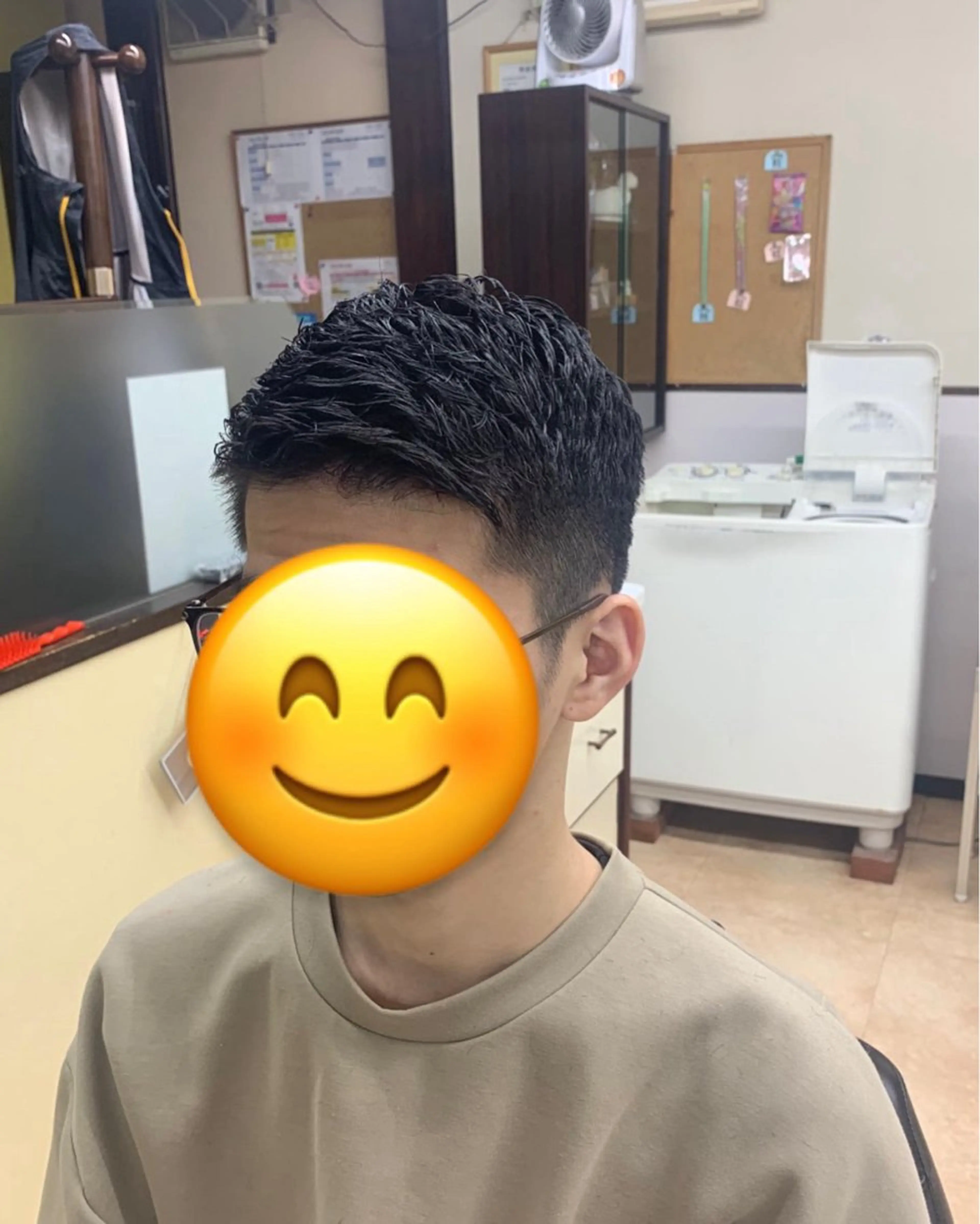 メンズ メンズパーマ 刈り上げ 💈ヤハギ カズキ　barberのヘアスタイル