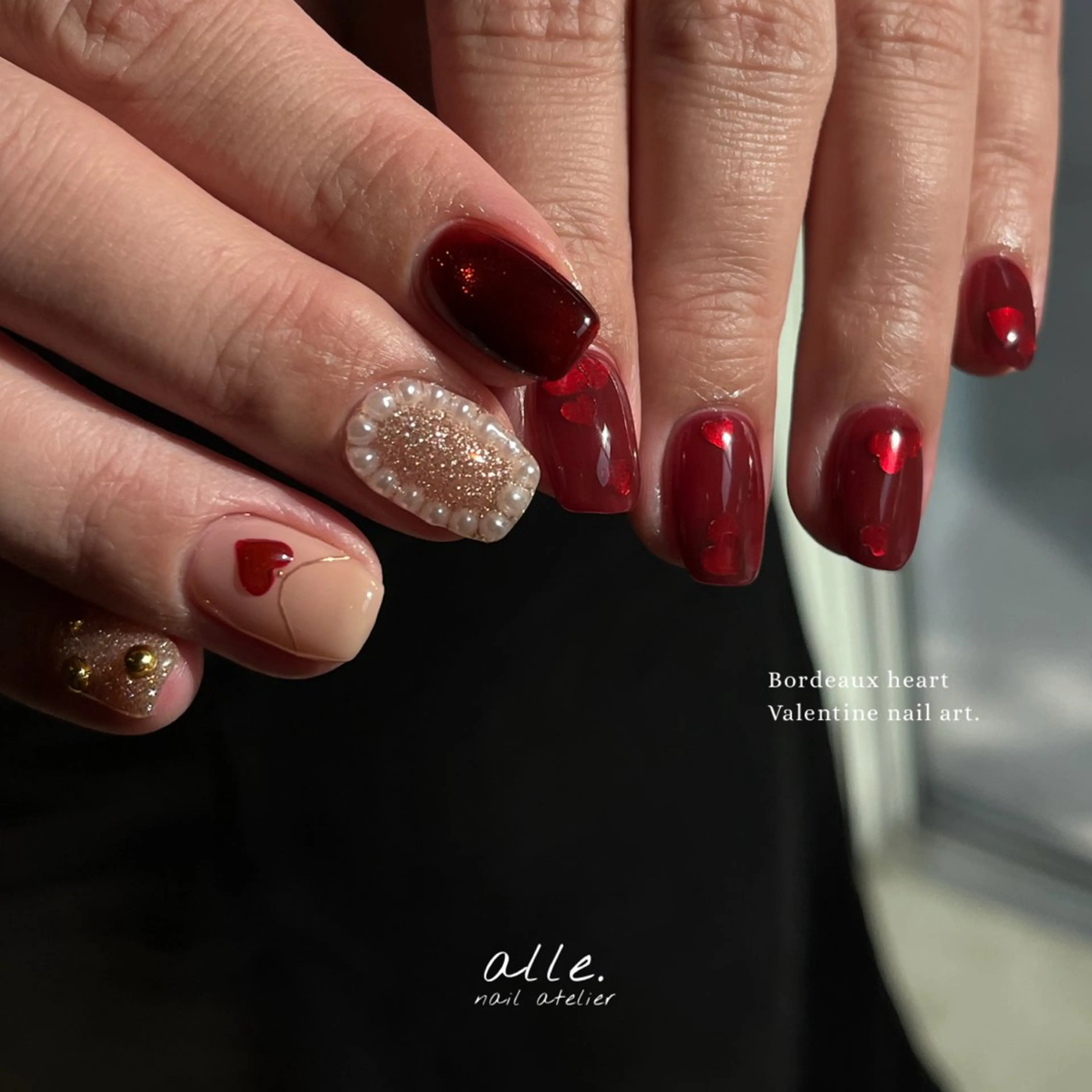 ネイル ハンドネイル atelier alle.のネイルデザイン