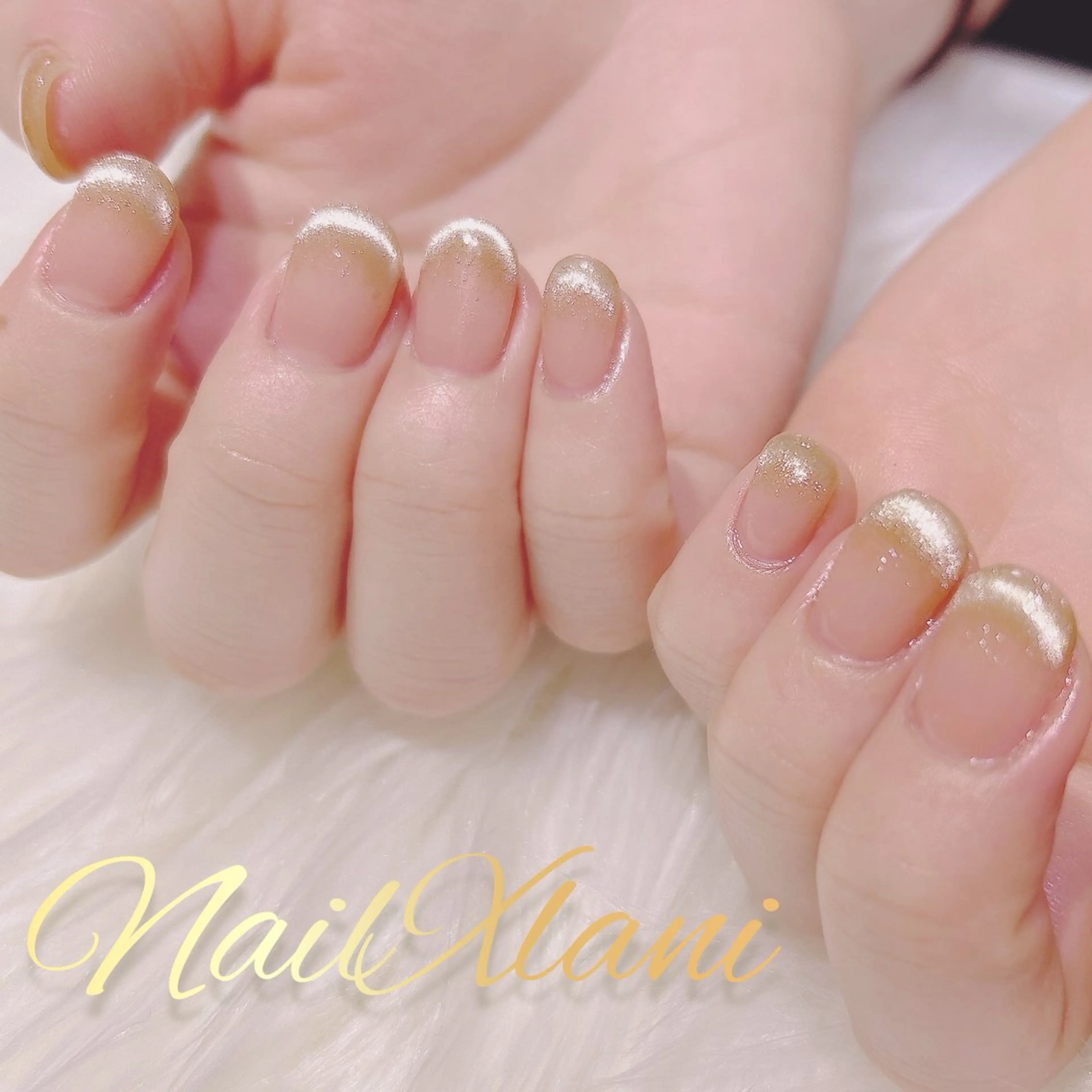 ネイル フットネイル ジェルネイル マグネットネイル パラジェル ハンドネイル Nail×Lani 深爪矯正対応◎のネイルデザイン