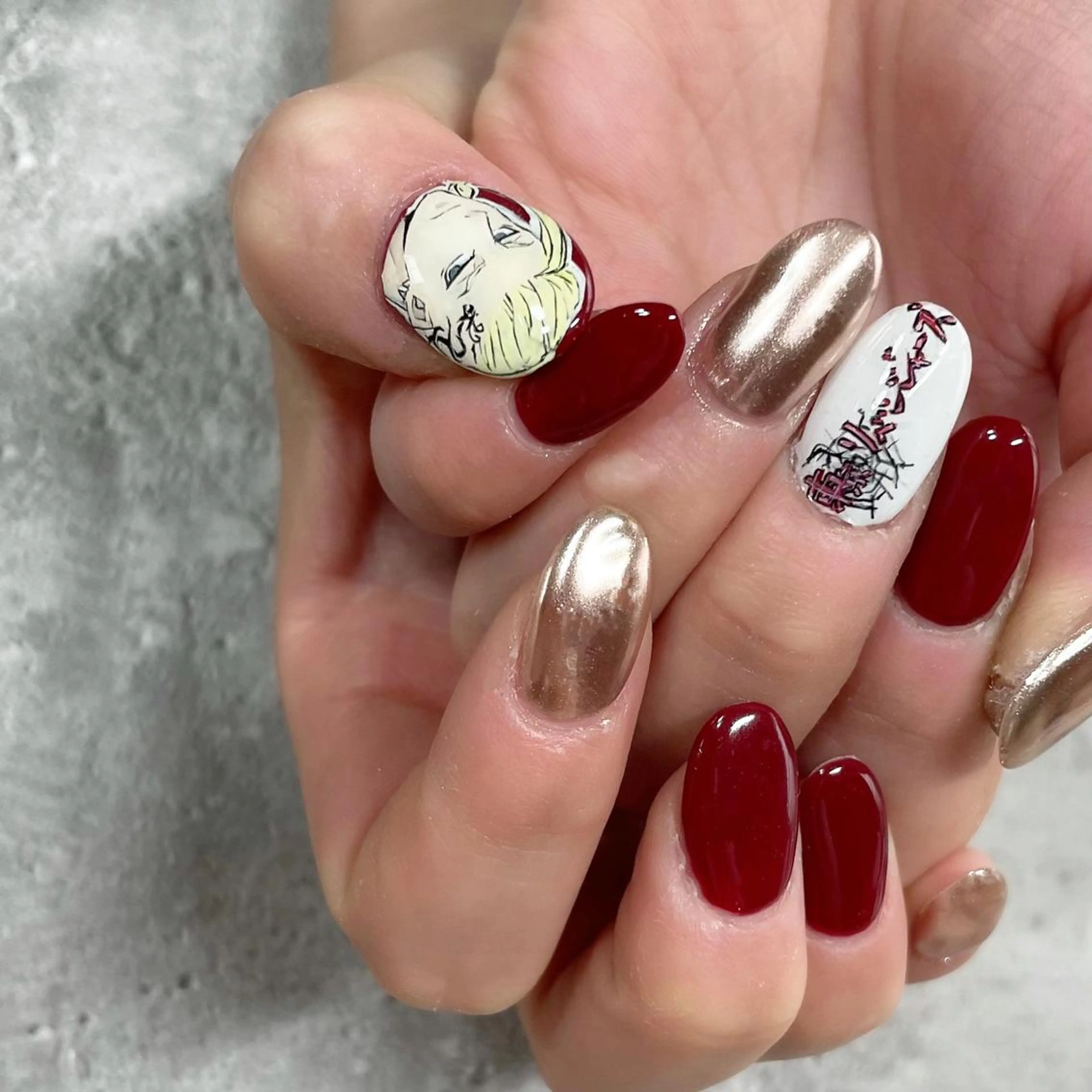 ネイル 東 千夏のネイルデザイン