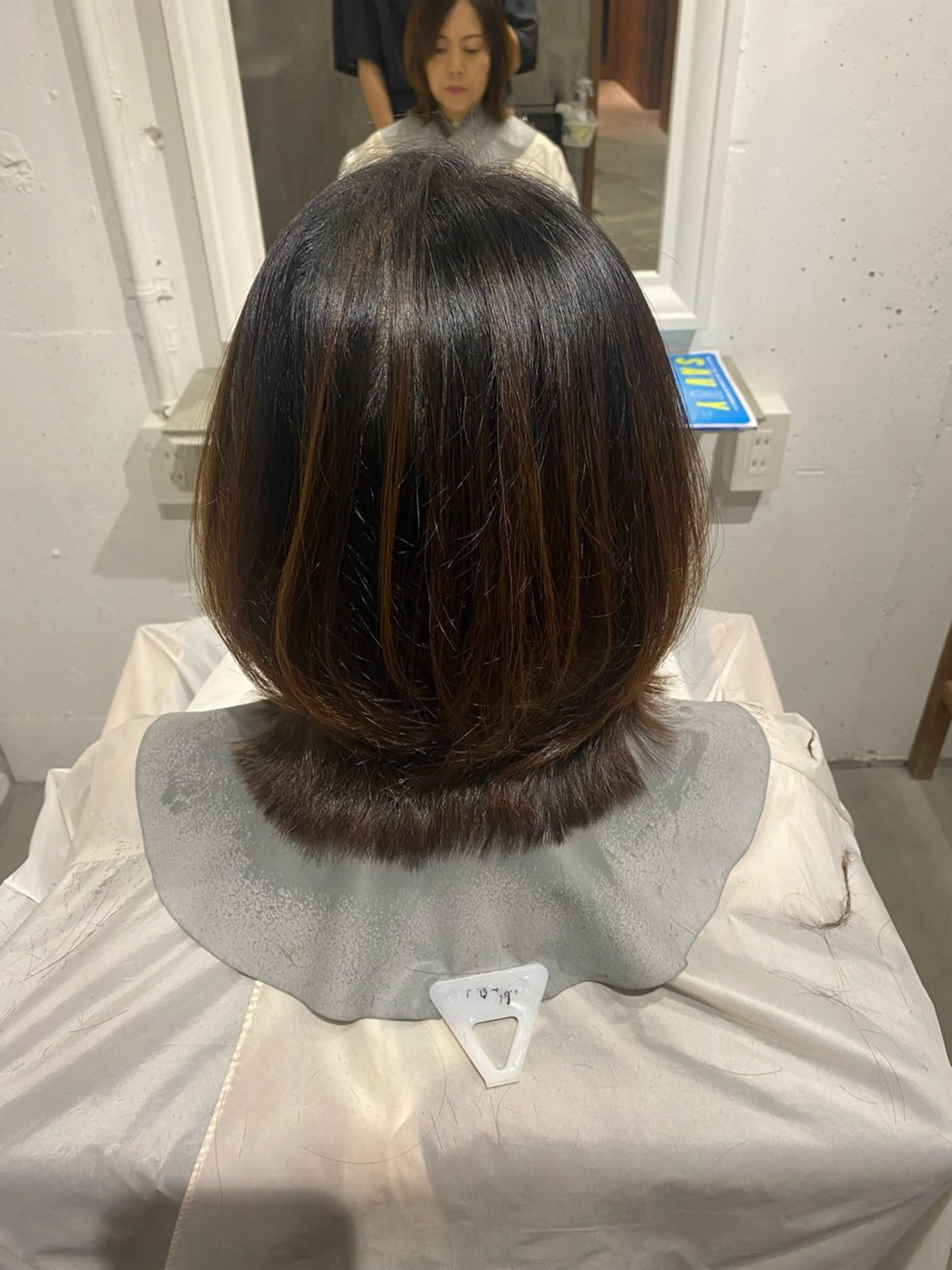 ミディアム ボブ くびれヘア ✨カット特化✨ 荒木敬人のヘアスタイル