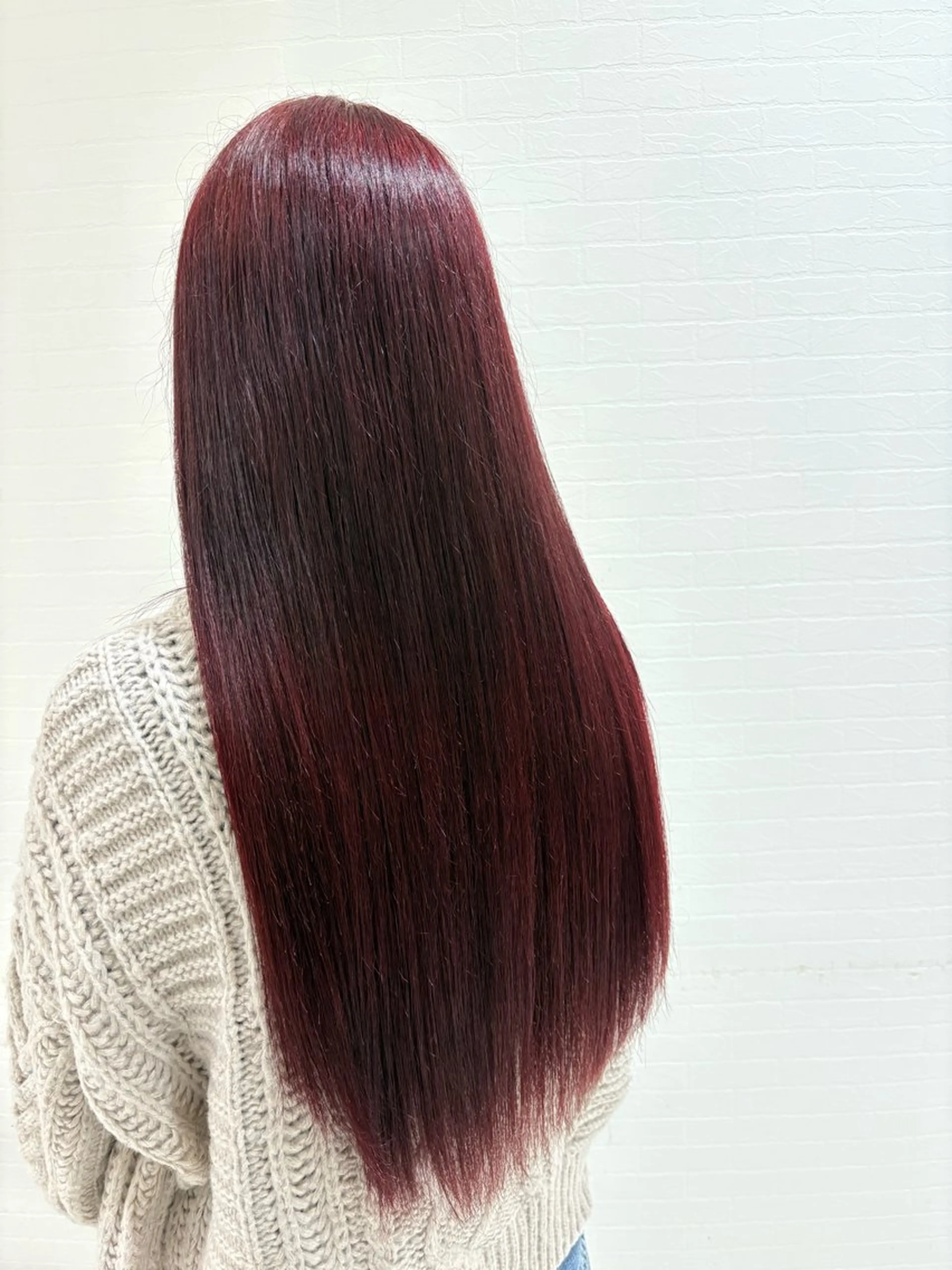 ロング ヘアカラー 渡辺 広輝のヘアスタイル