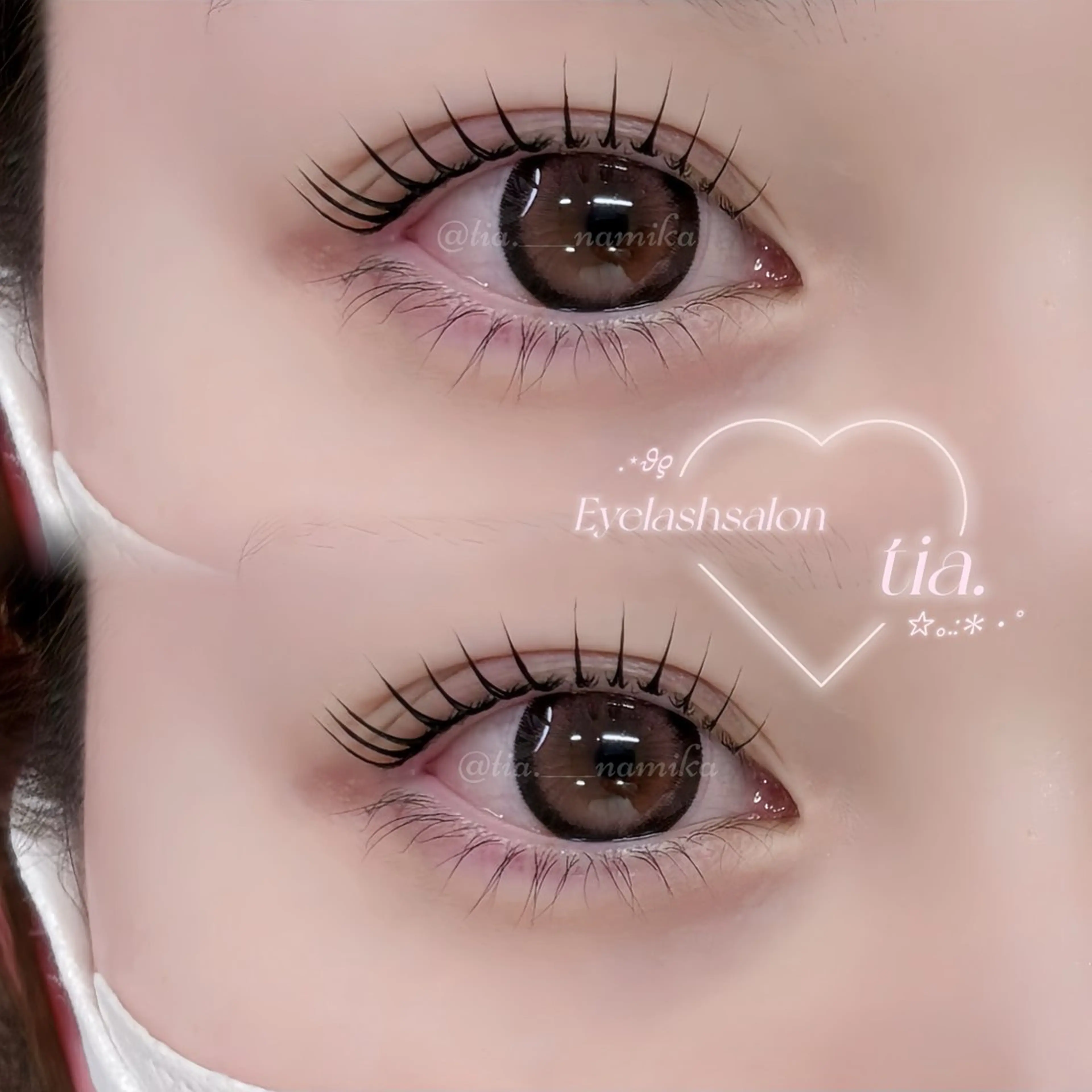 マツエク・マツパ tia .名駅店 namika🐰🫧のマツエク・マツパデザイン