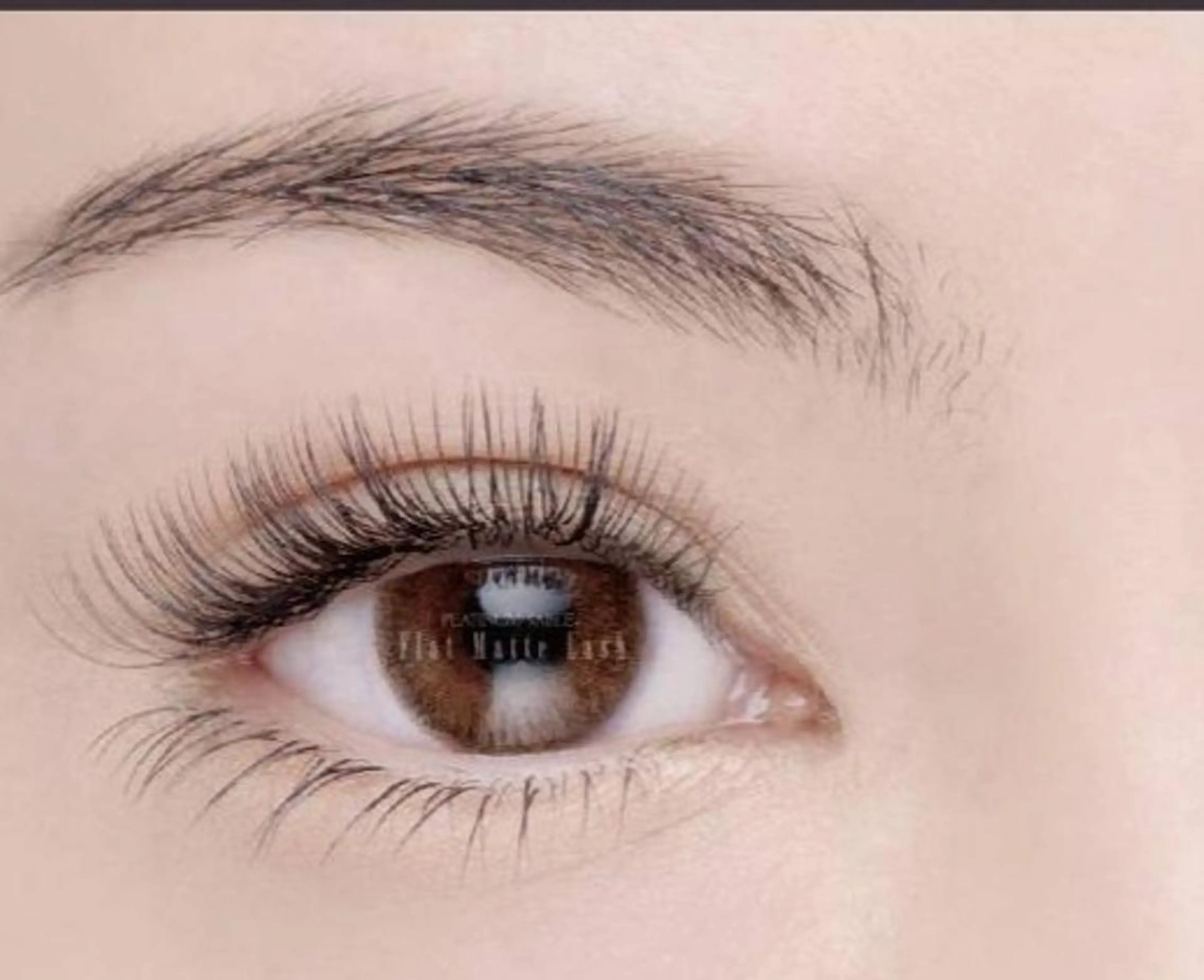 マツエク・マツパ フラットラッシュ YANA YANAlashのマツエク・マツパデザイン