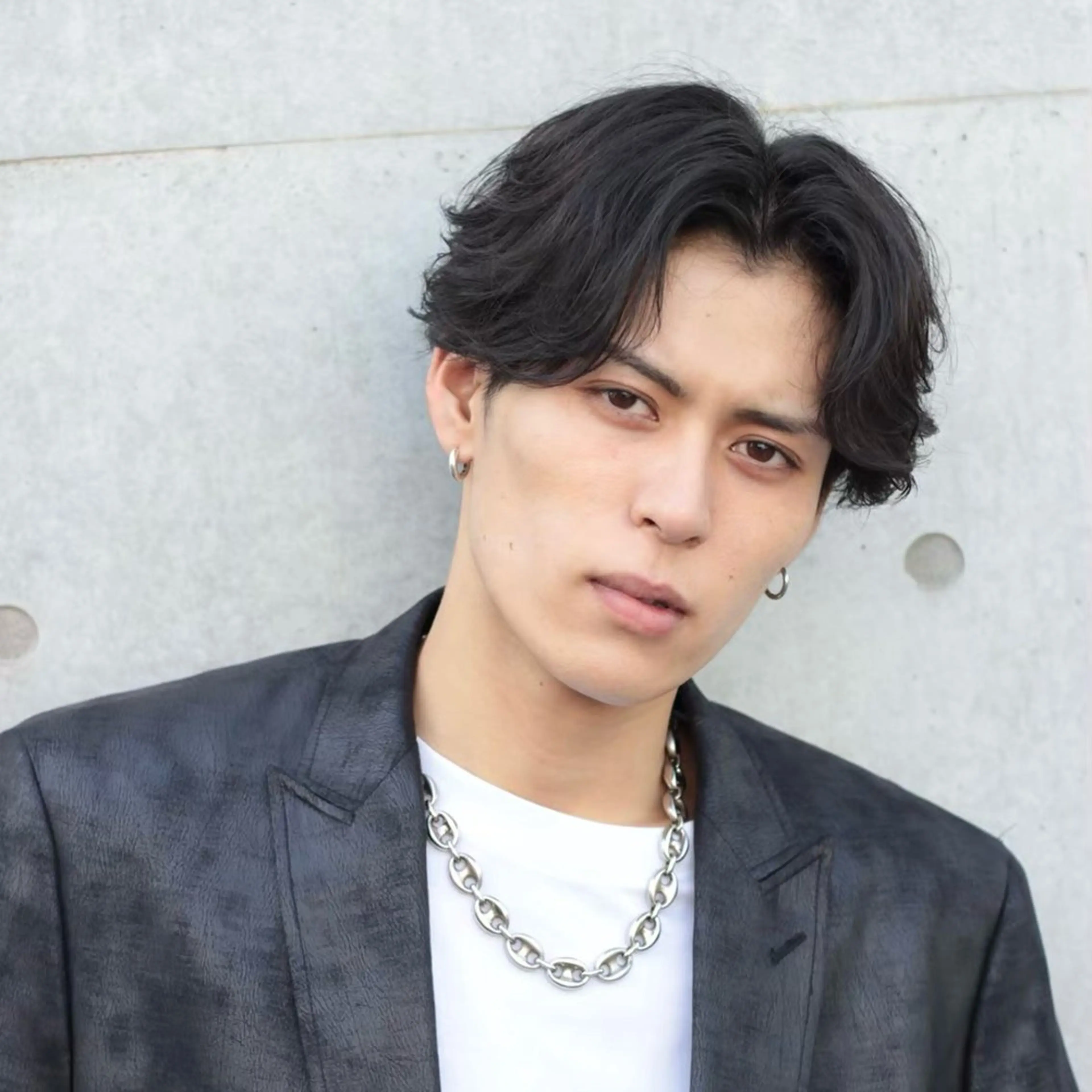 ショート パーマ メンズ メンズパーマ ニュアンスパーマ FM渋谷所属・【パーマ率90%】 サエキカズマのヘアスタイル