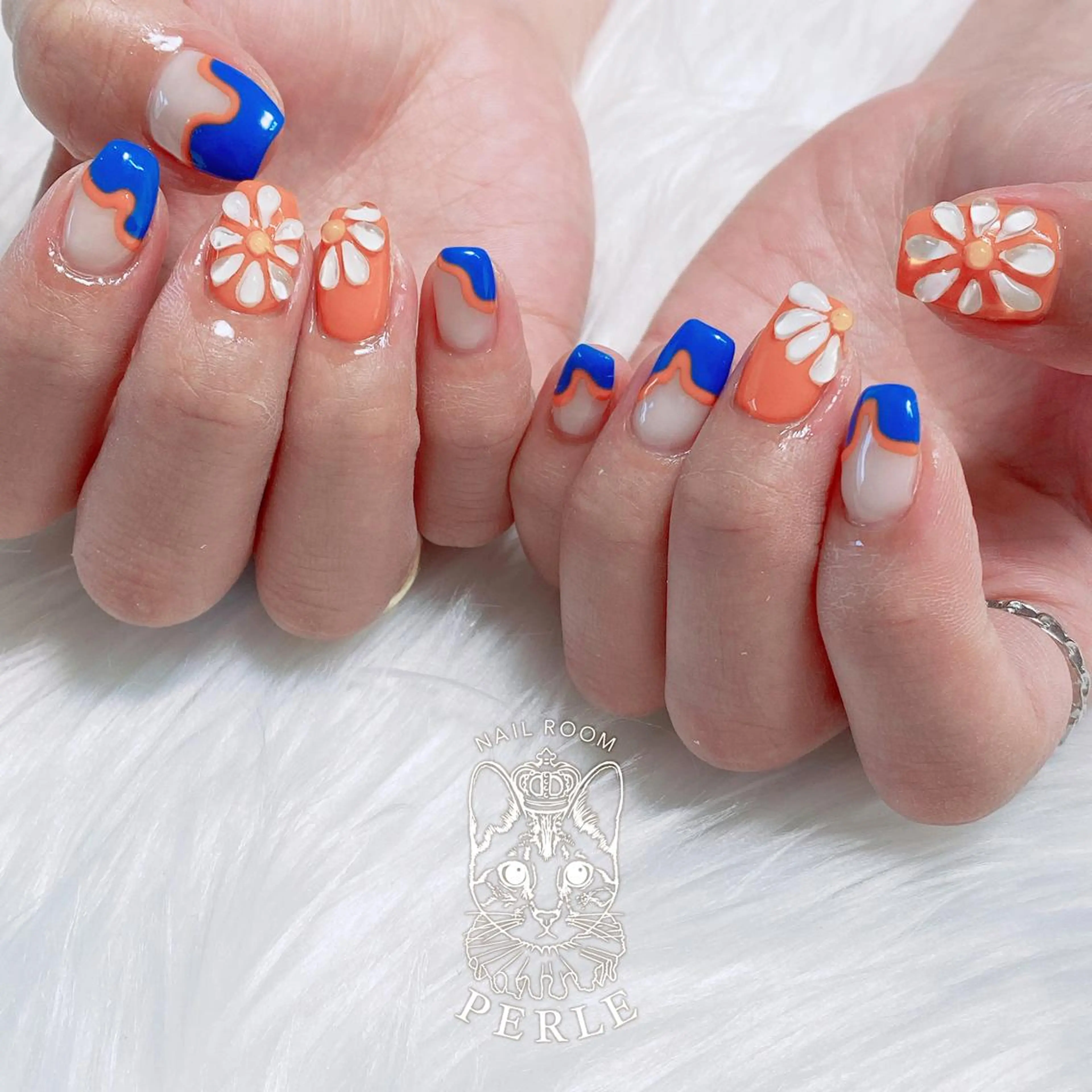 ネイル ハンドネイル nail room Perleのネイルデザイン