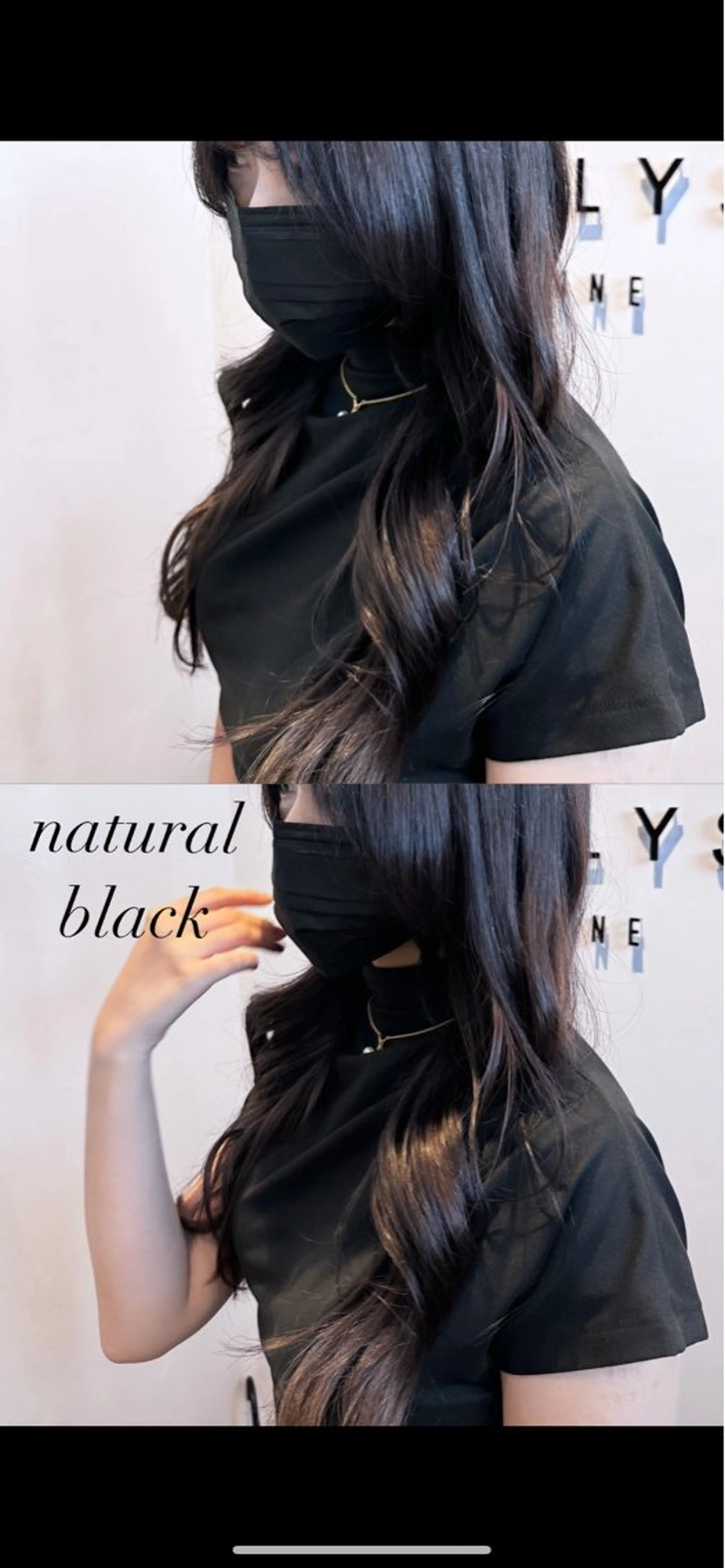 ロング カラー 艶感ワンホン color✨のヘアスタイル