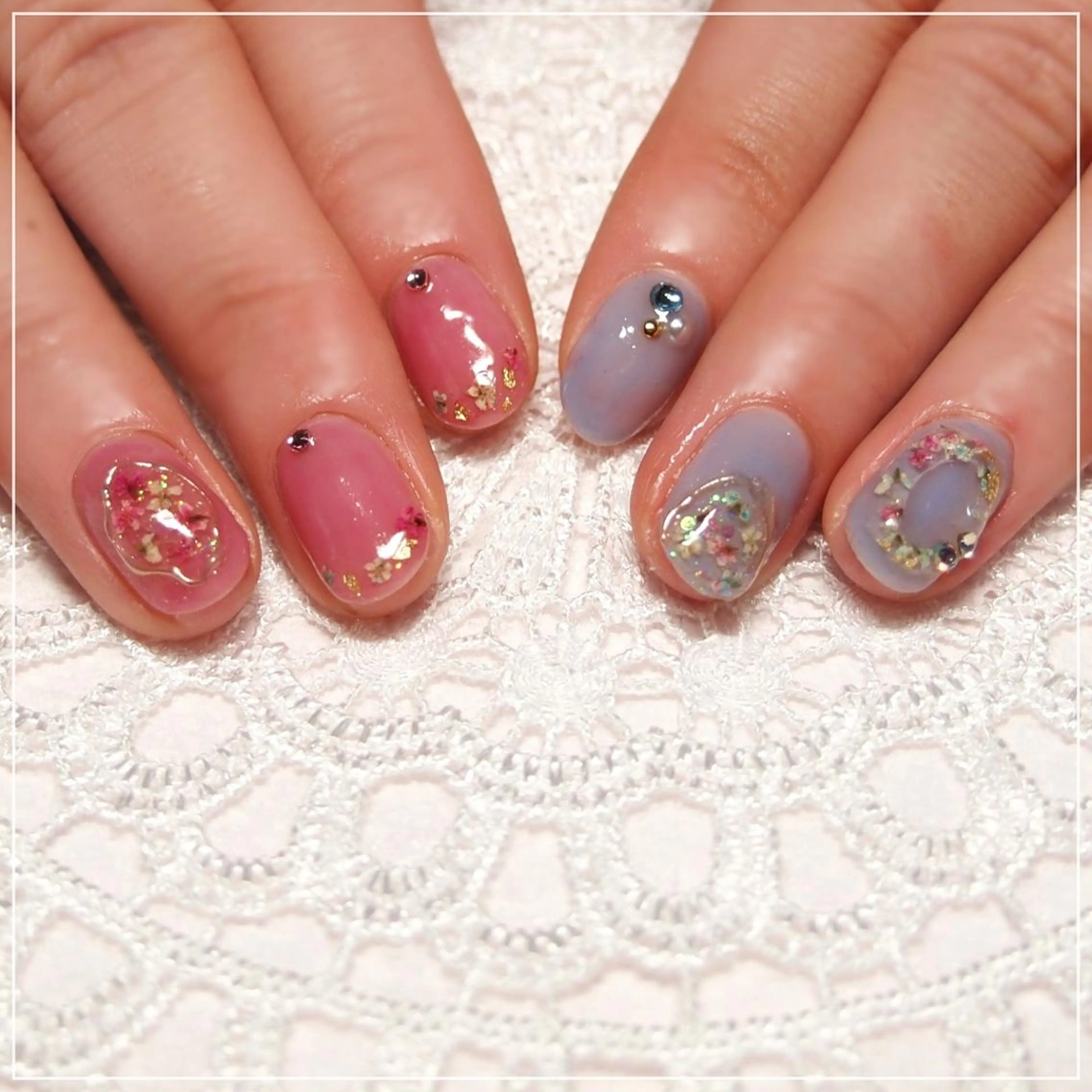 ネイル ハンドネイル 山田 麻衣のネイルデザイン