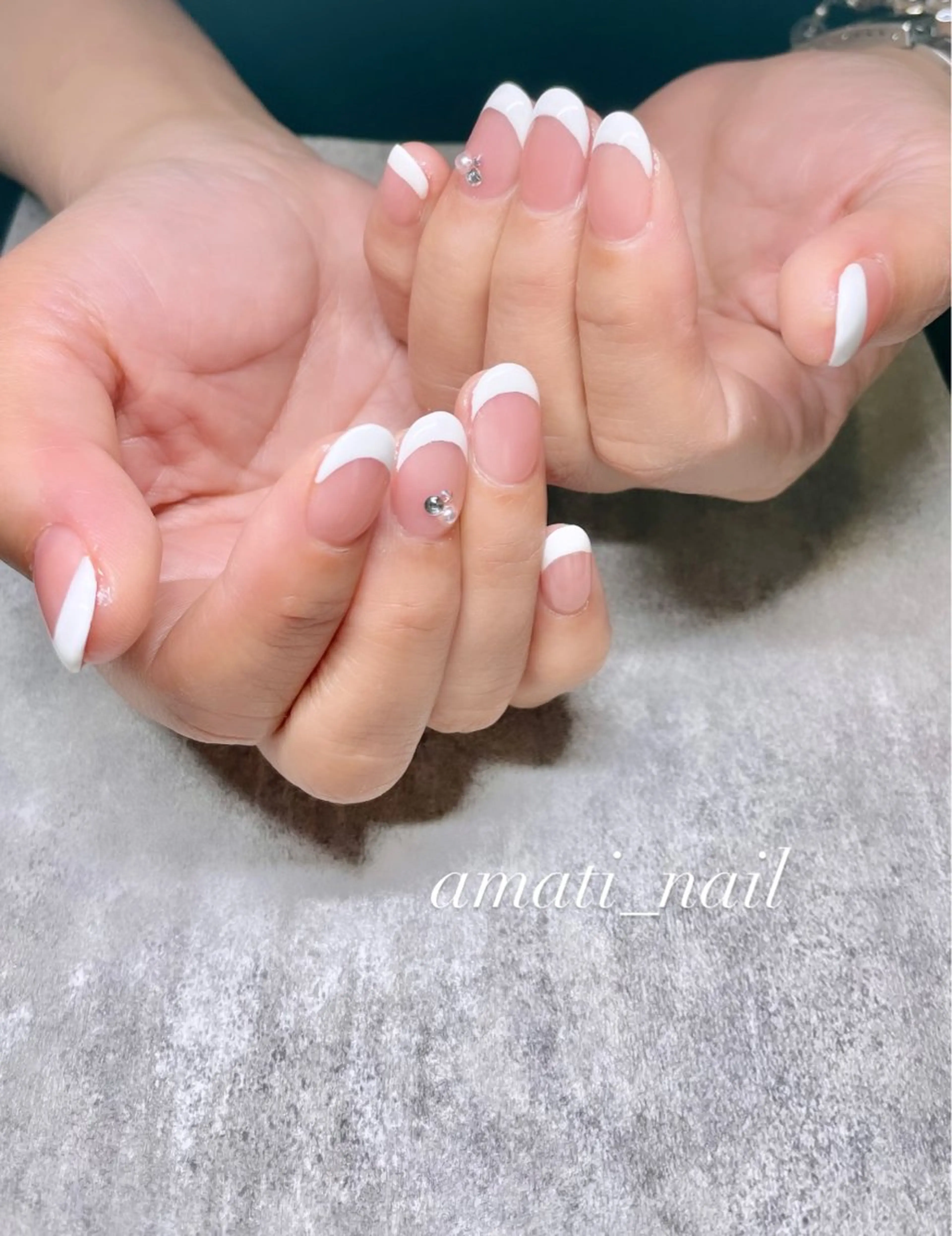 ネイル フットネイル フレンチネイル ジェルネイル マグネットネイル ミラーネイル ハンドネイル amati_nail TAKAKOのネイルデザイン