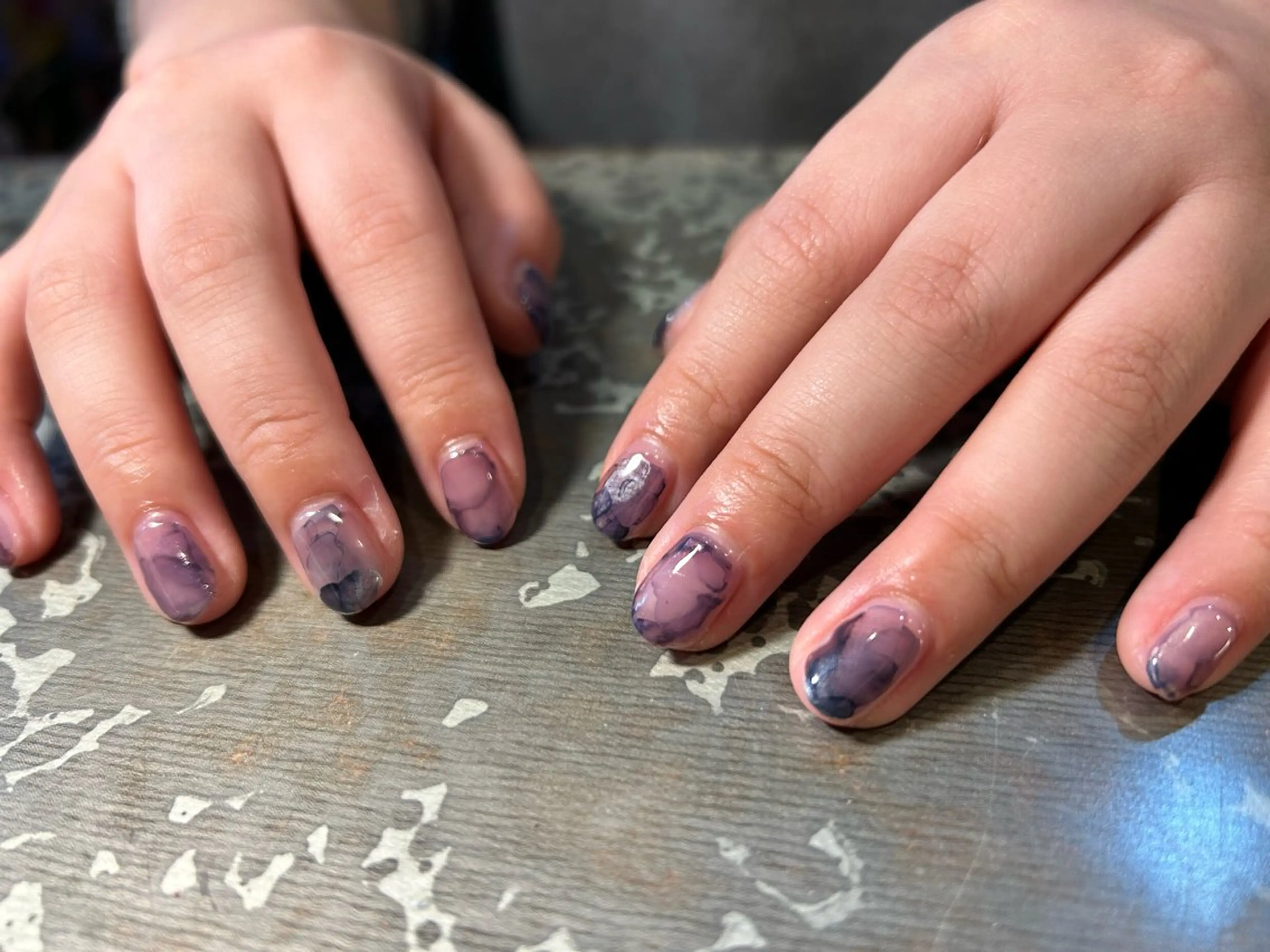 ネイル ニュアンスネイル 春ネイル 夏ネイル ハンドネイル Ainchi nail所属・＊ misa ＊のネイルデザイン