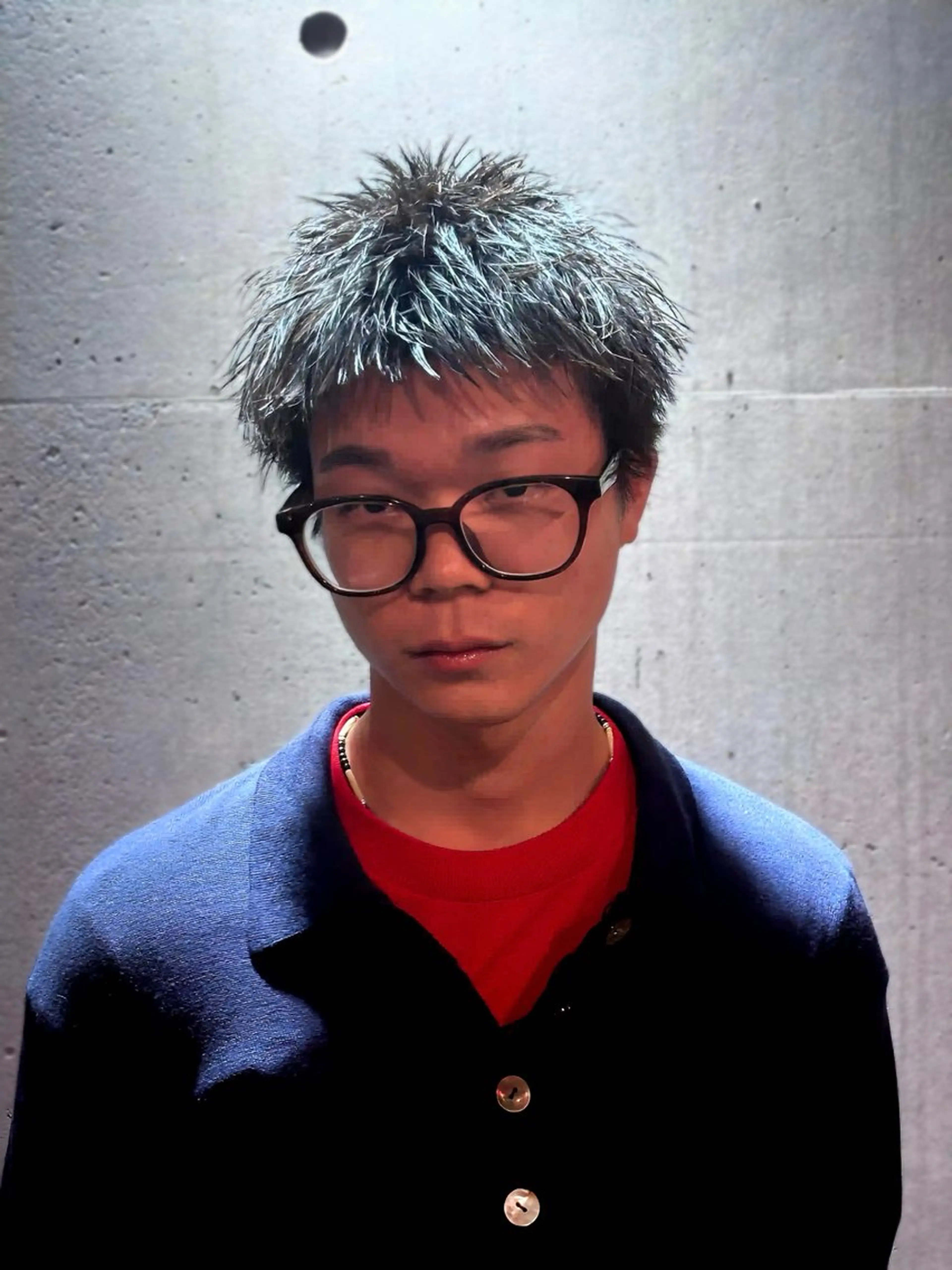 メンズ スパイキーショート 池袋メンズ縮毛矯正 ｜玉城柊平のヘアスタイル