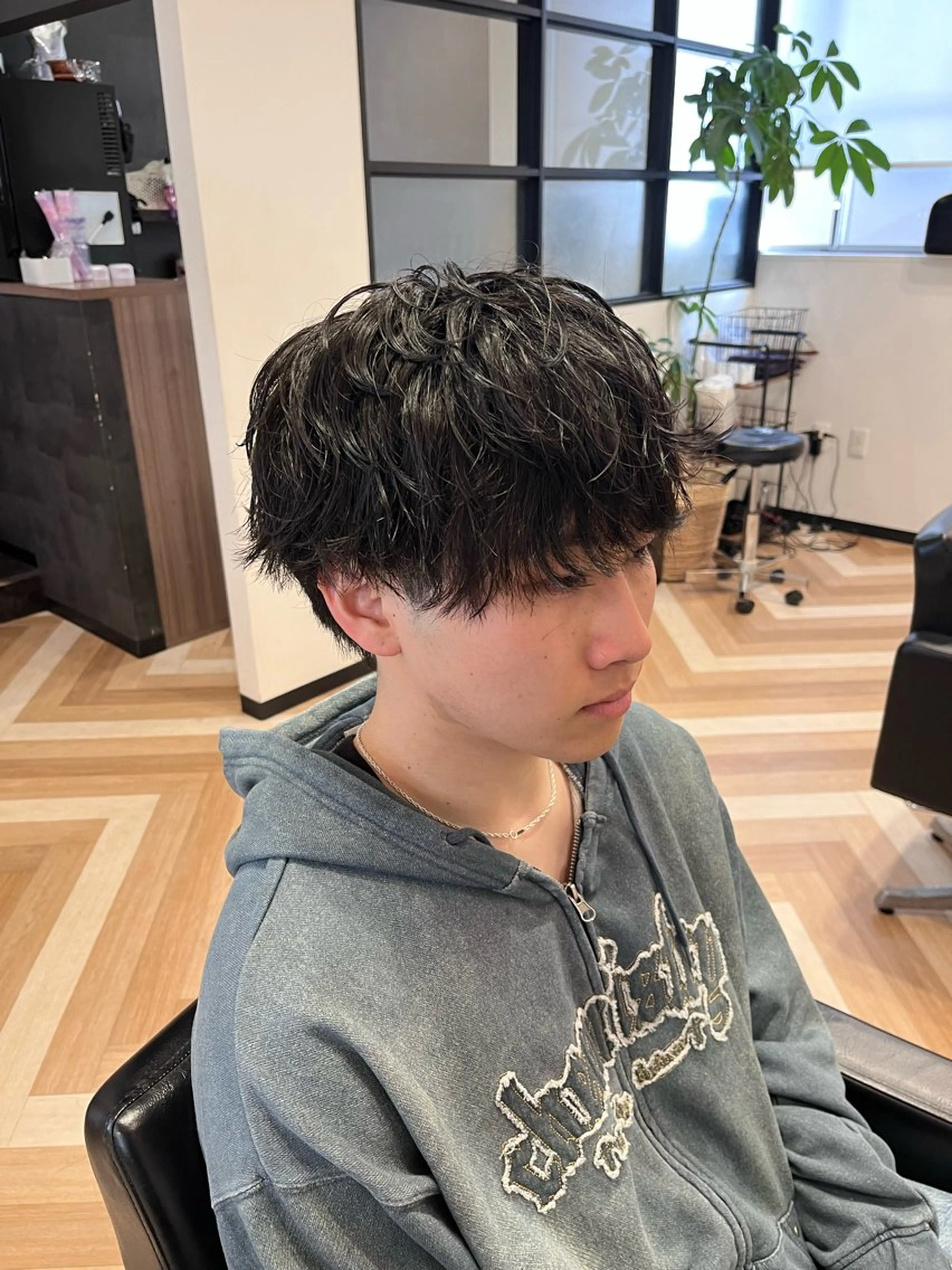 パーマ メンズ カット パーマ ✨山岸　泰輝 ARISE✨のヘアスタイル