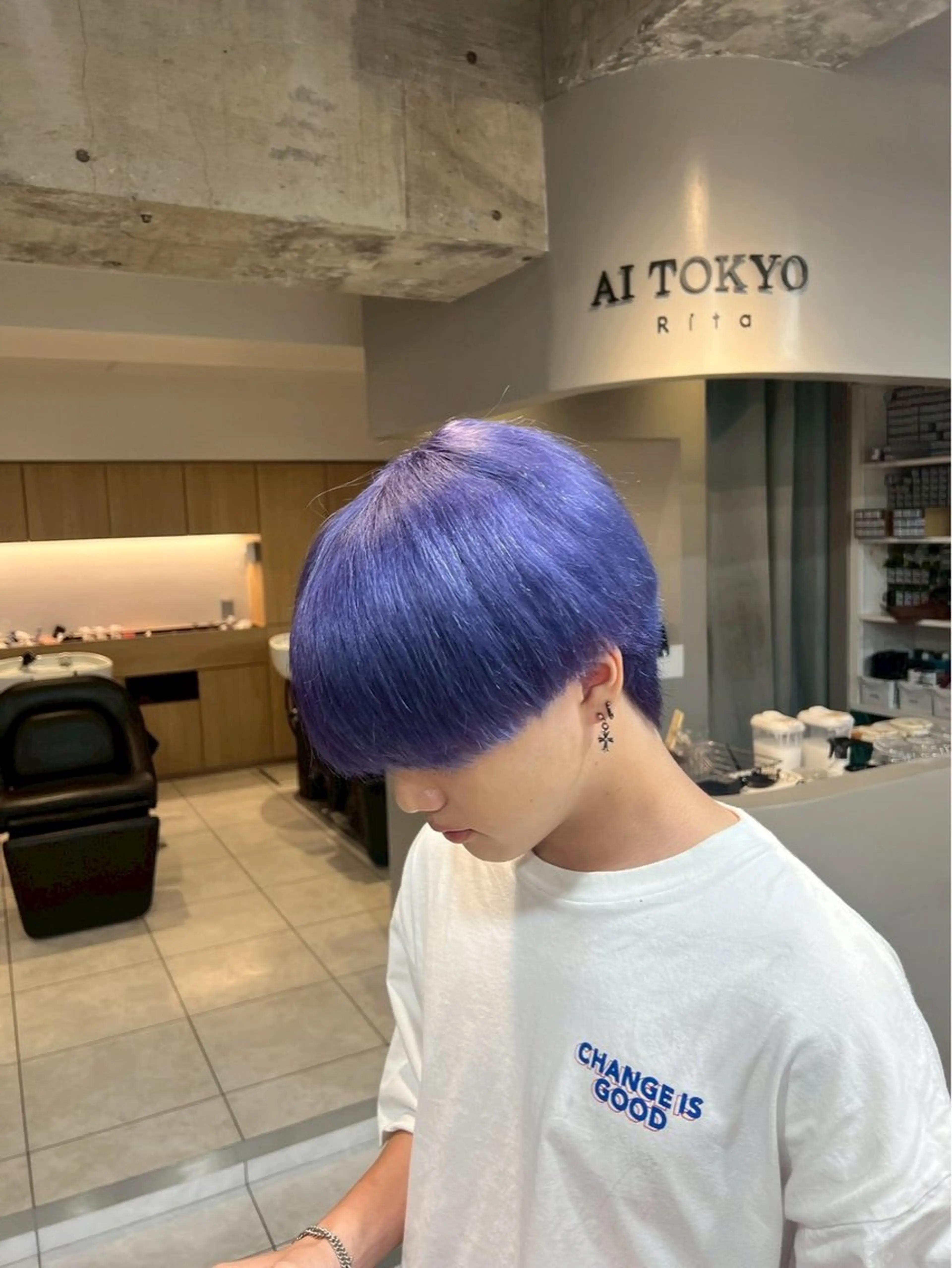 カラー メンズ ヘアカラー 🔥メンズ特化🔥 ／TOMOKI／渋谷のヘアスタイル