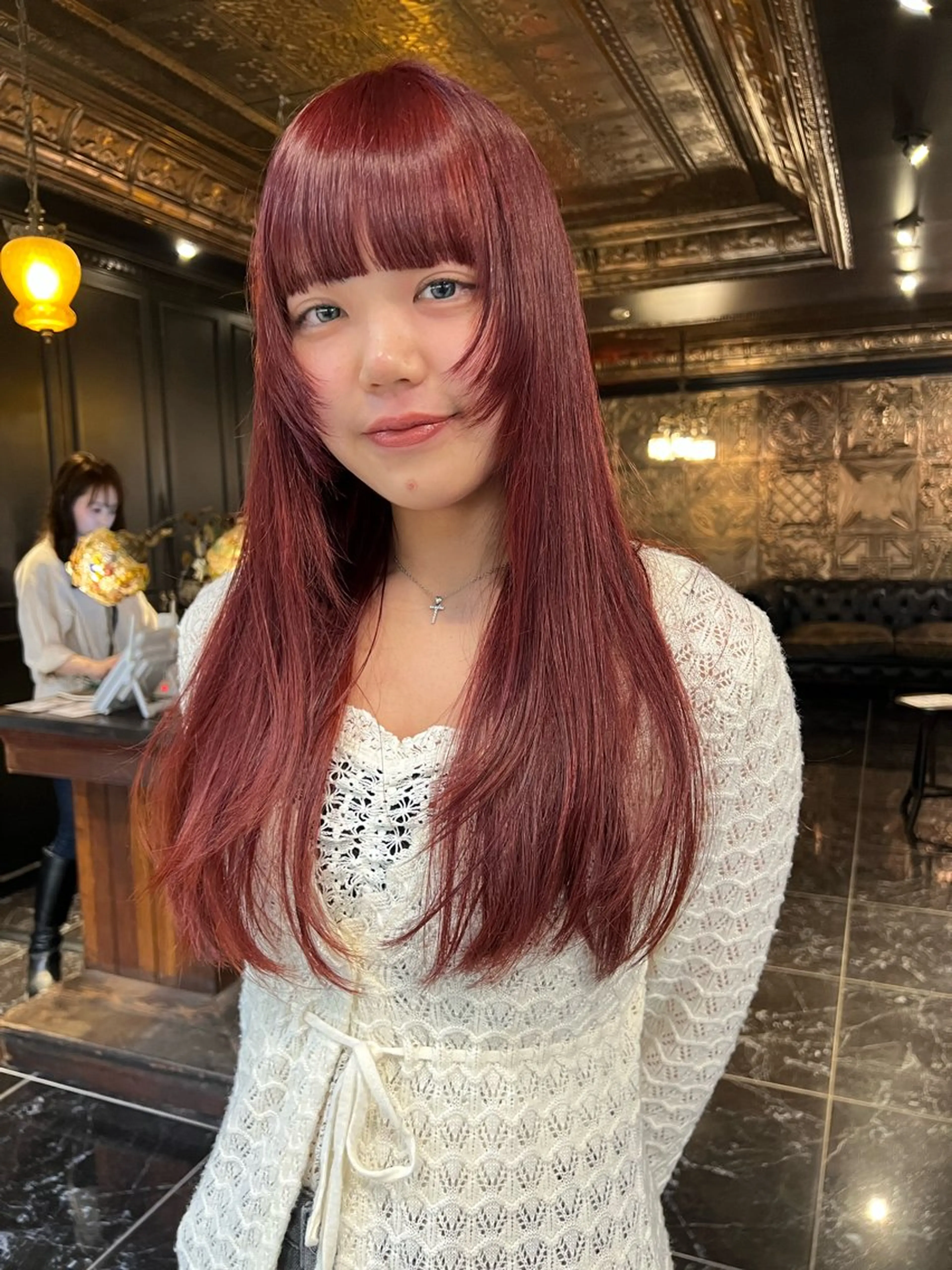 ロング カラー 圧倒的デザイン力 店長🎨RENAのヘアスタイル