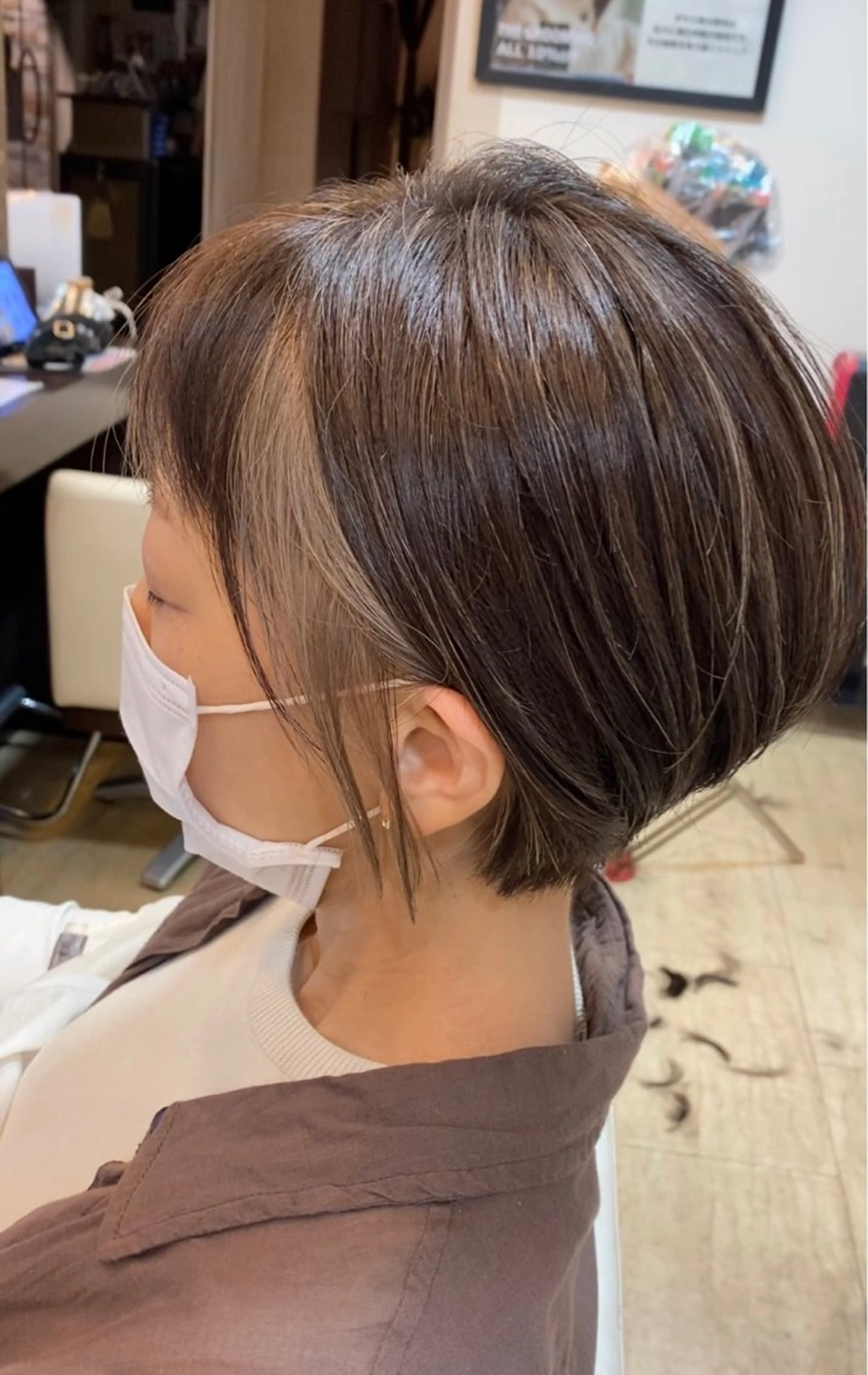 ショート カラー 北川 泰之のヘアスタイル