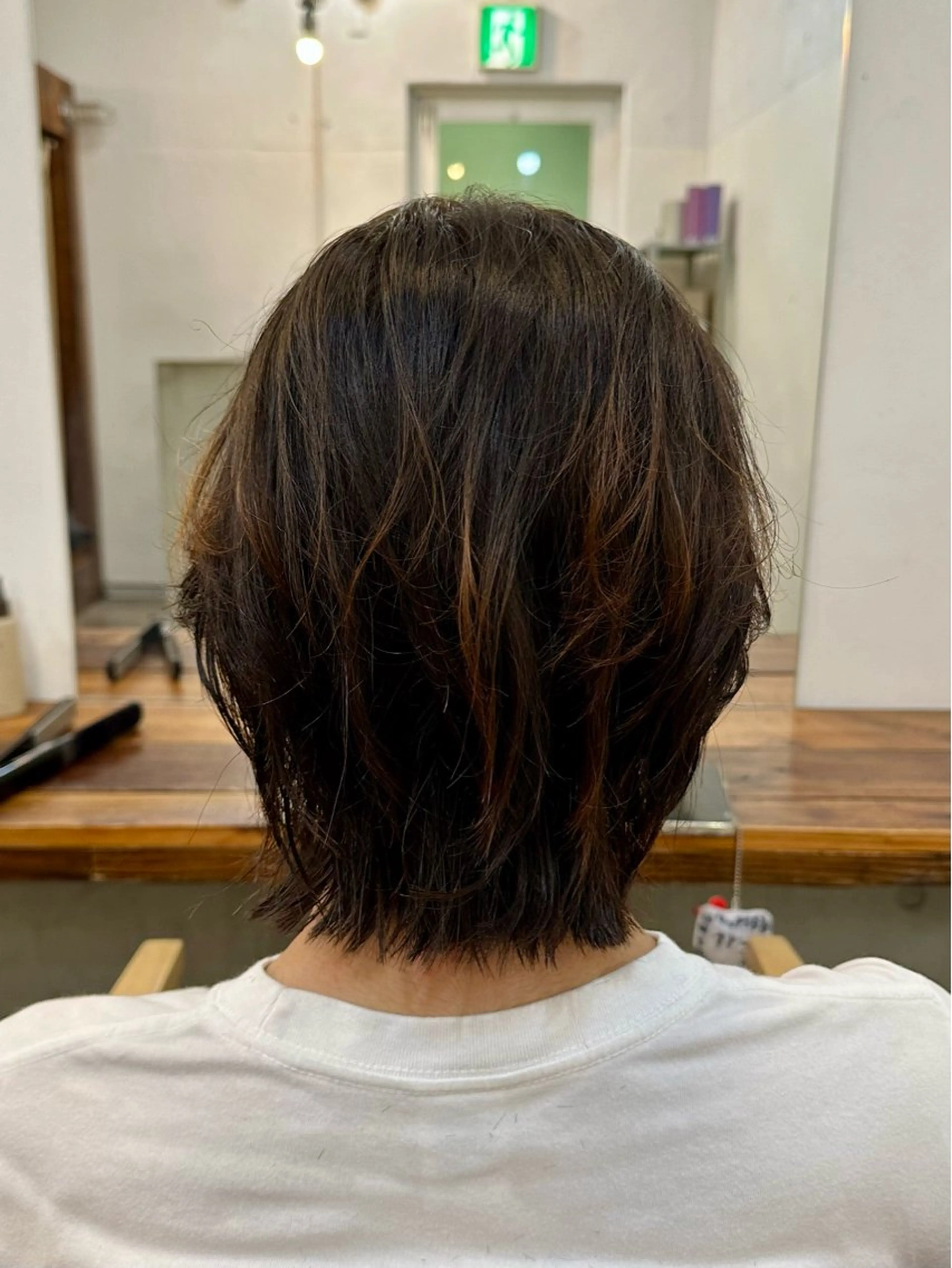 ミディアム メンズ 横浜/メンズ特化/ Farbe/田中颯斗のヘアスタイル