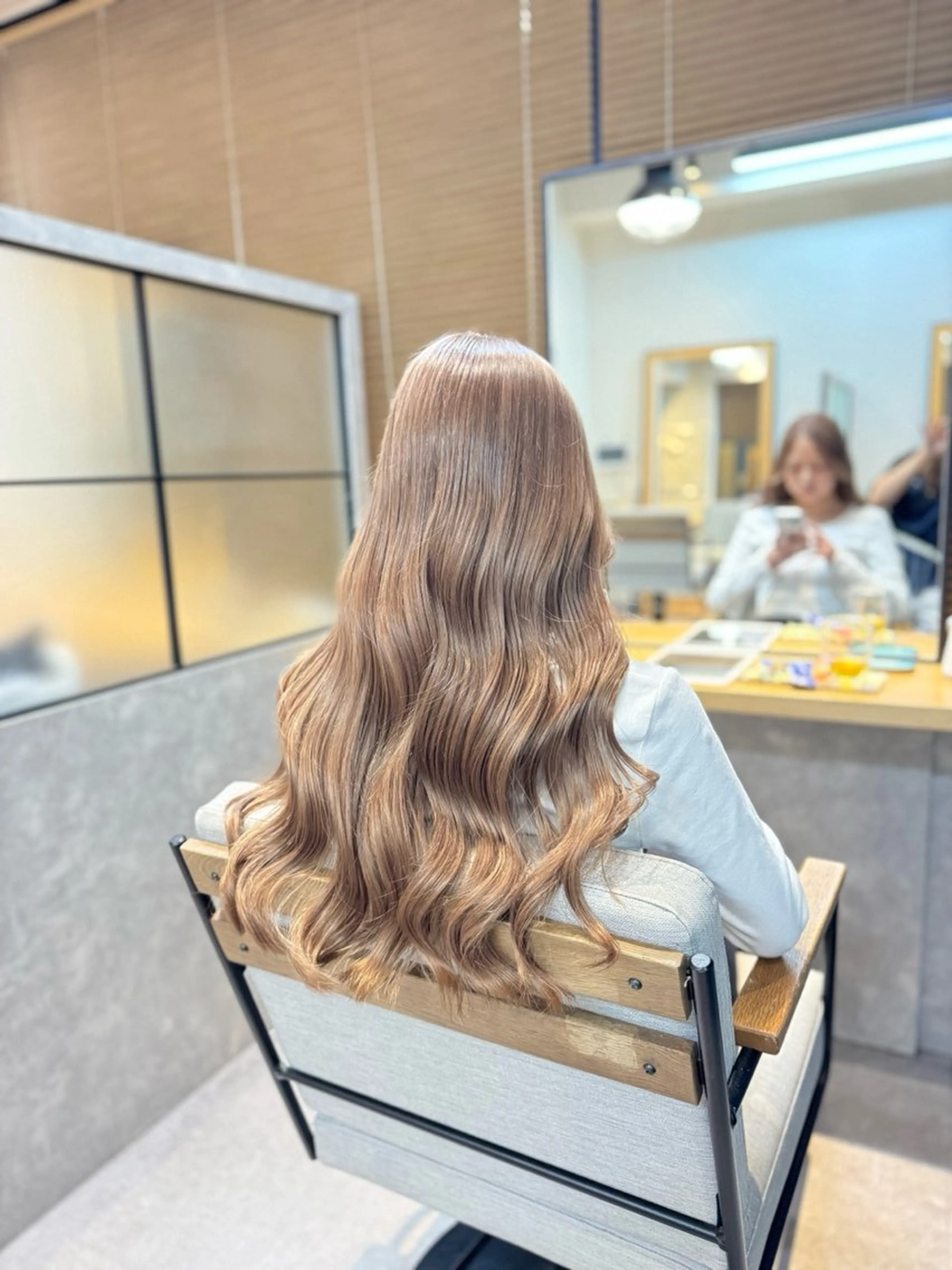 ロング カラー ヘアカラー トリートメント 似合わせ/ブリーチ/ 透明感/sanamiのヘアスタイル