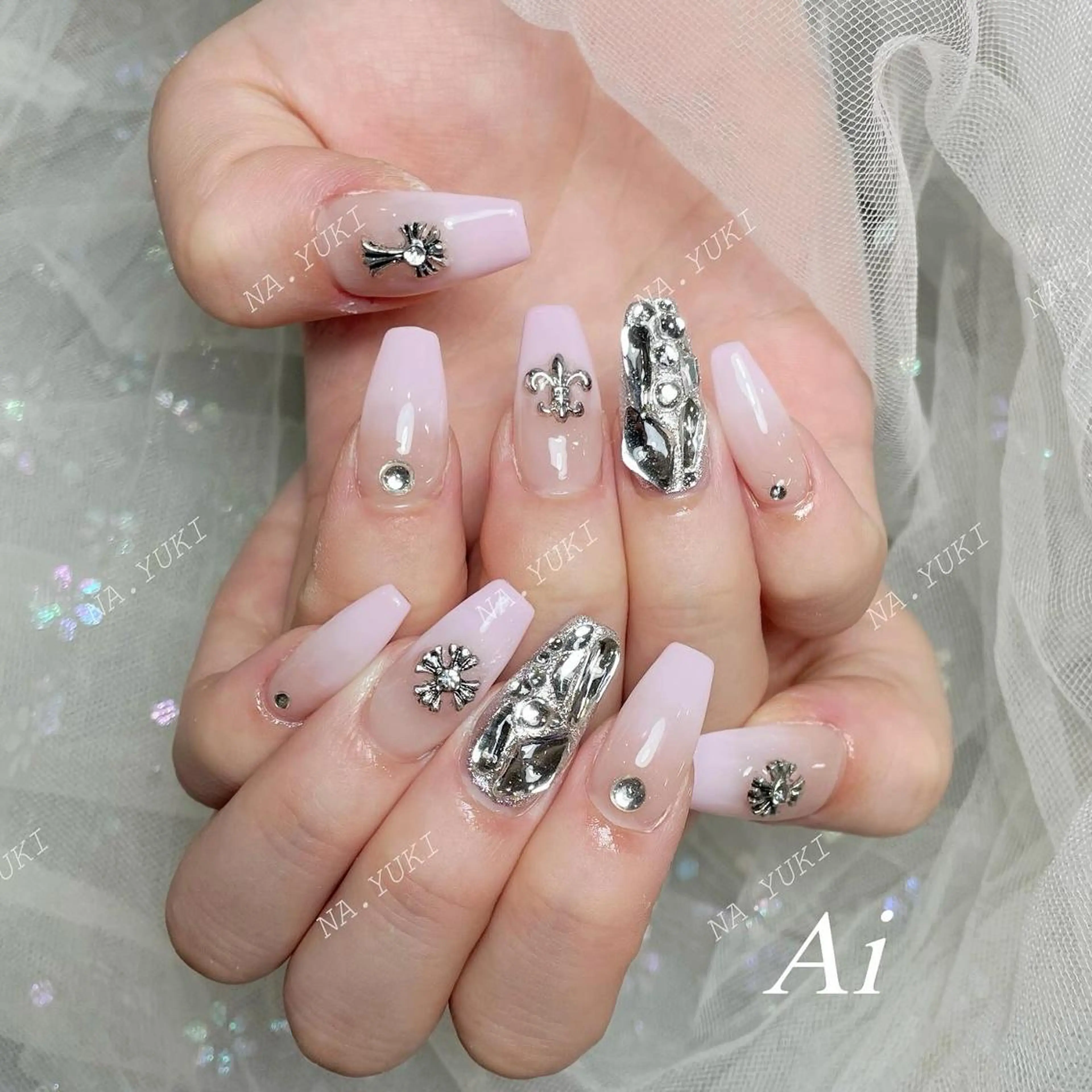 ネイル ハンドネイル ハンドケア YUKI 💗 渋谷店のネイルデザイン