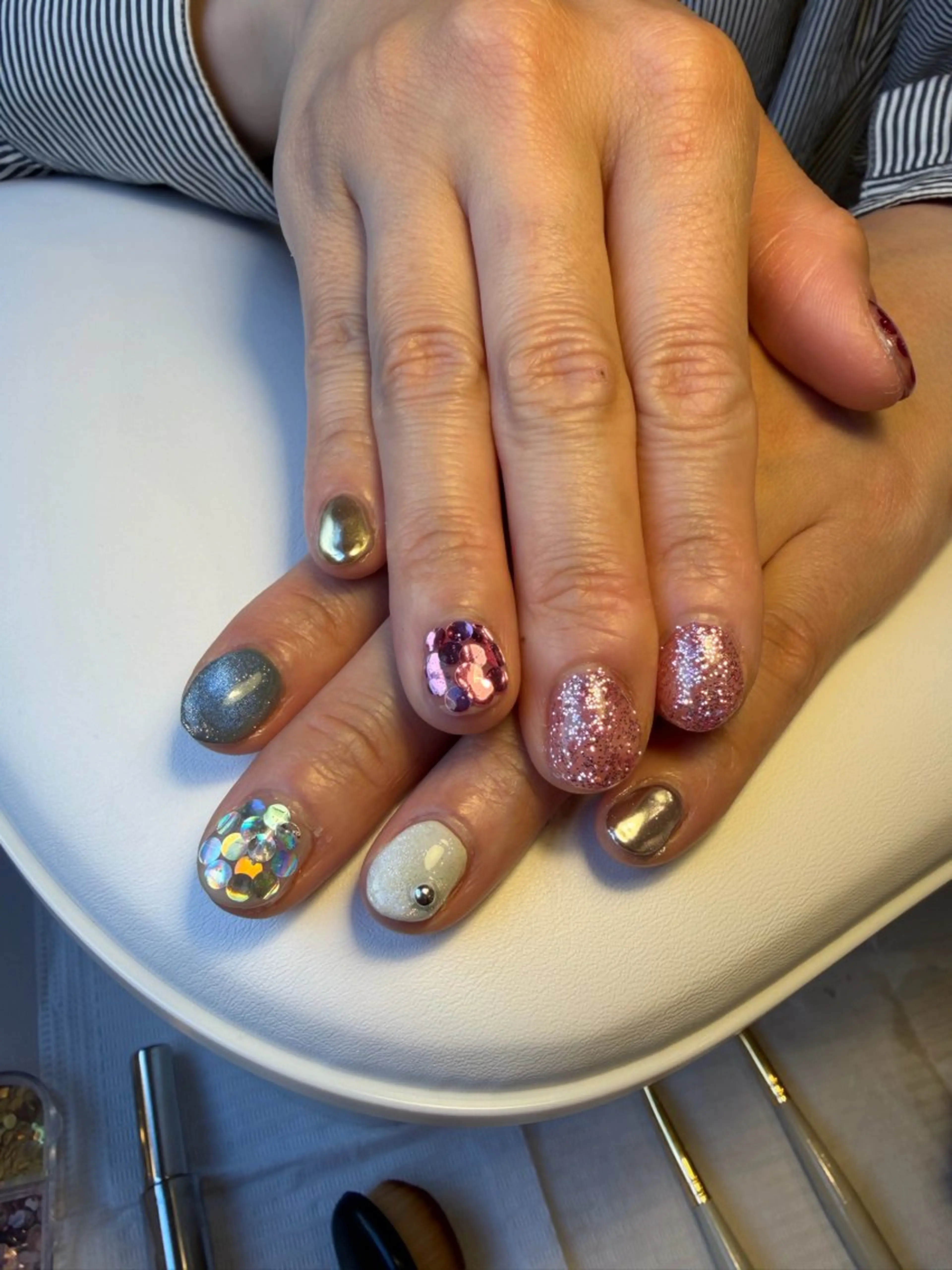 ネイル キラキラネイル Tane💅 Eriのネイルデザイン