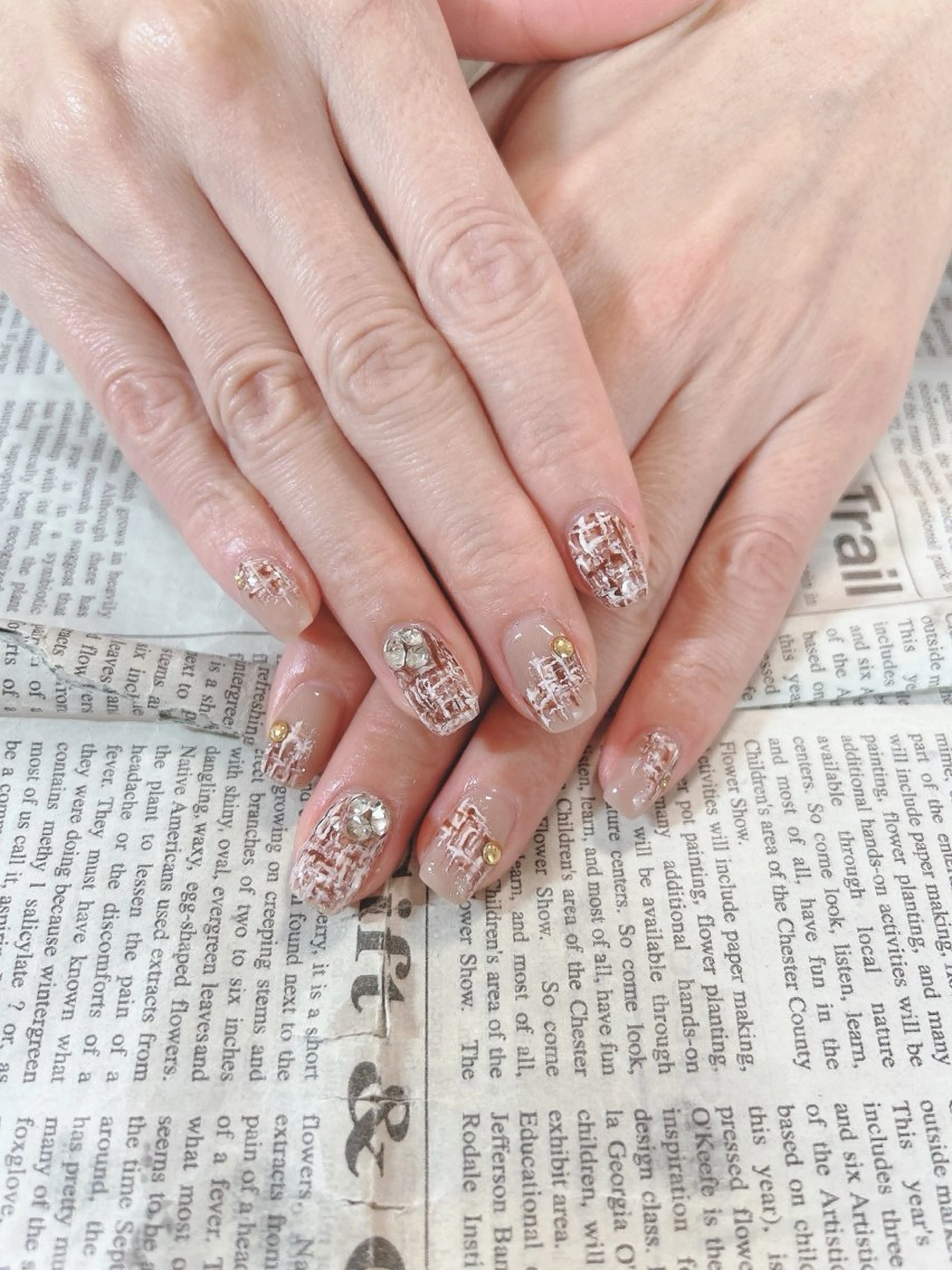 ネイル ハンドネイル ハンドケア 森山 舞のネイルデザイン