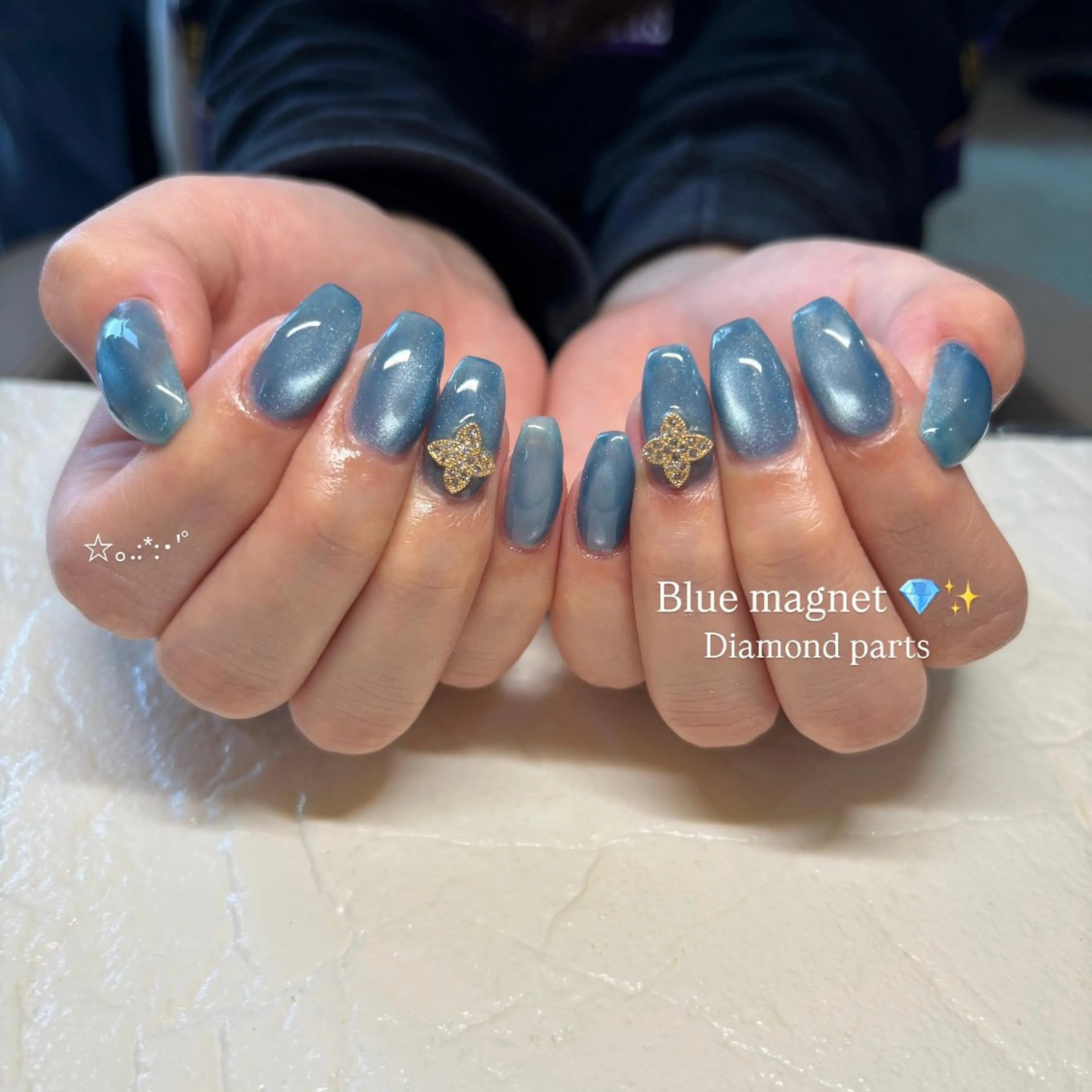 【既存限定】ハンドマグネットネイル ¥8,800🎀ෆ˚*の写真