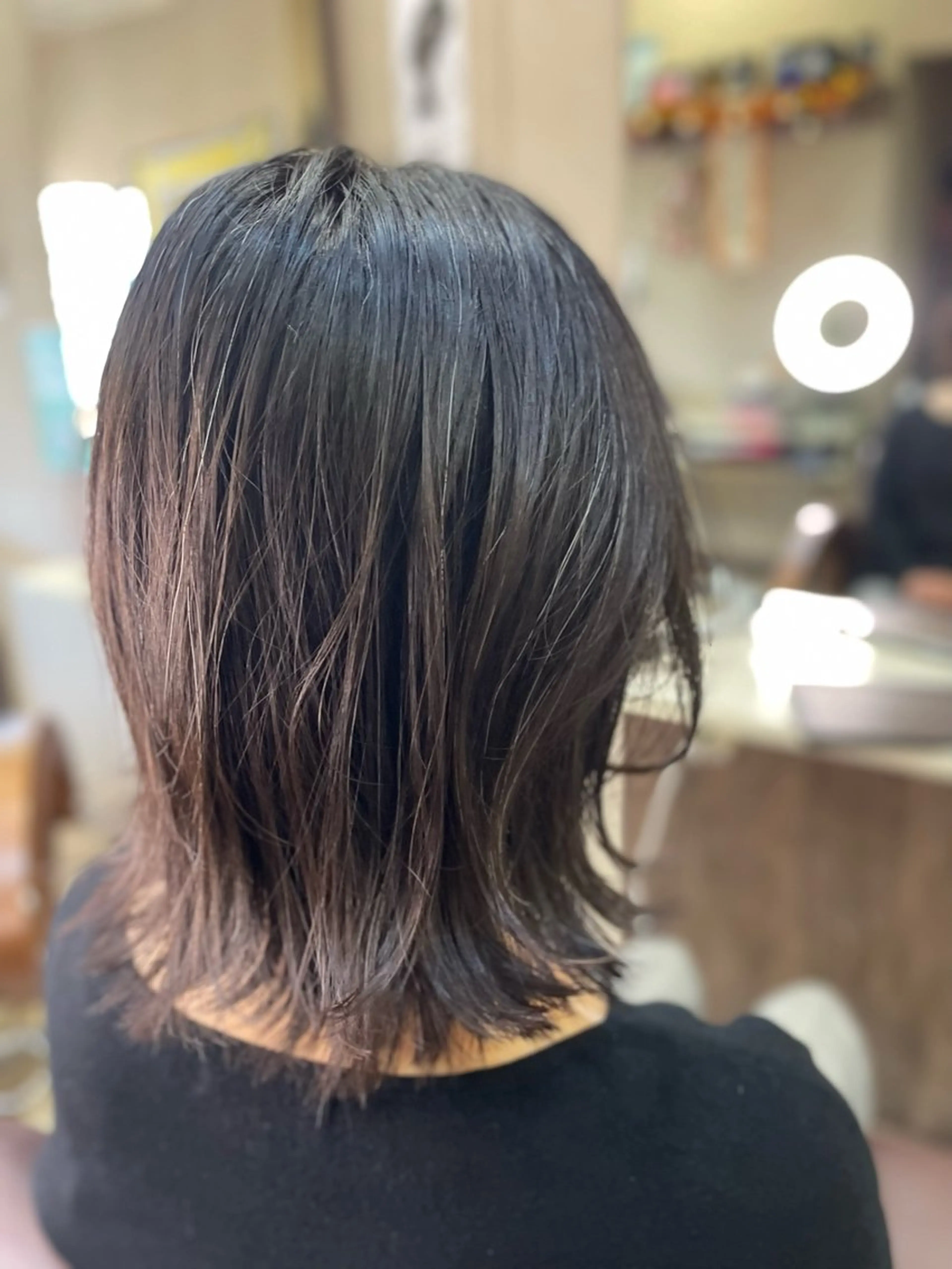 ミディアム カラー/フリーランス 鈴木　亜紀子のヘアスタイル
