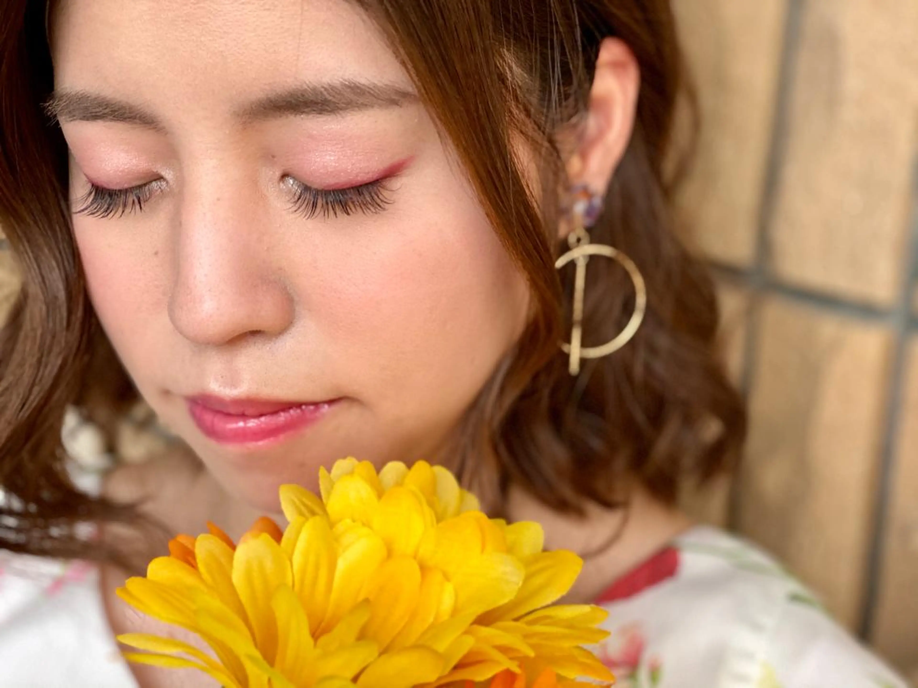 ショート ヘアアレンジ マツエク・マツパ 鈴木 沙羅のマツエク・マツパデザイン