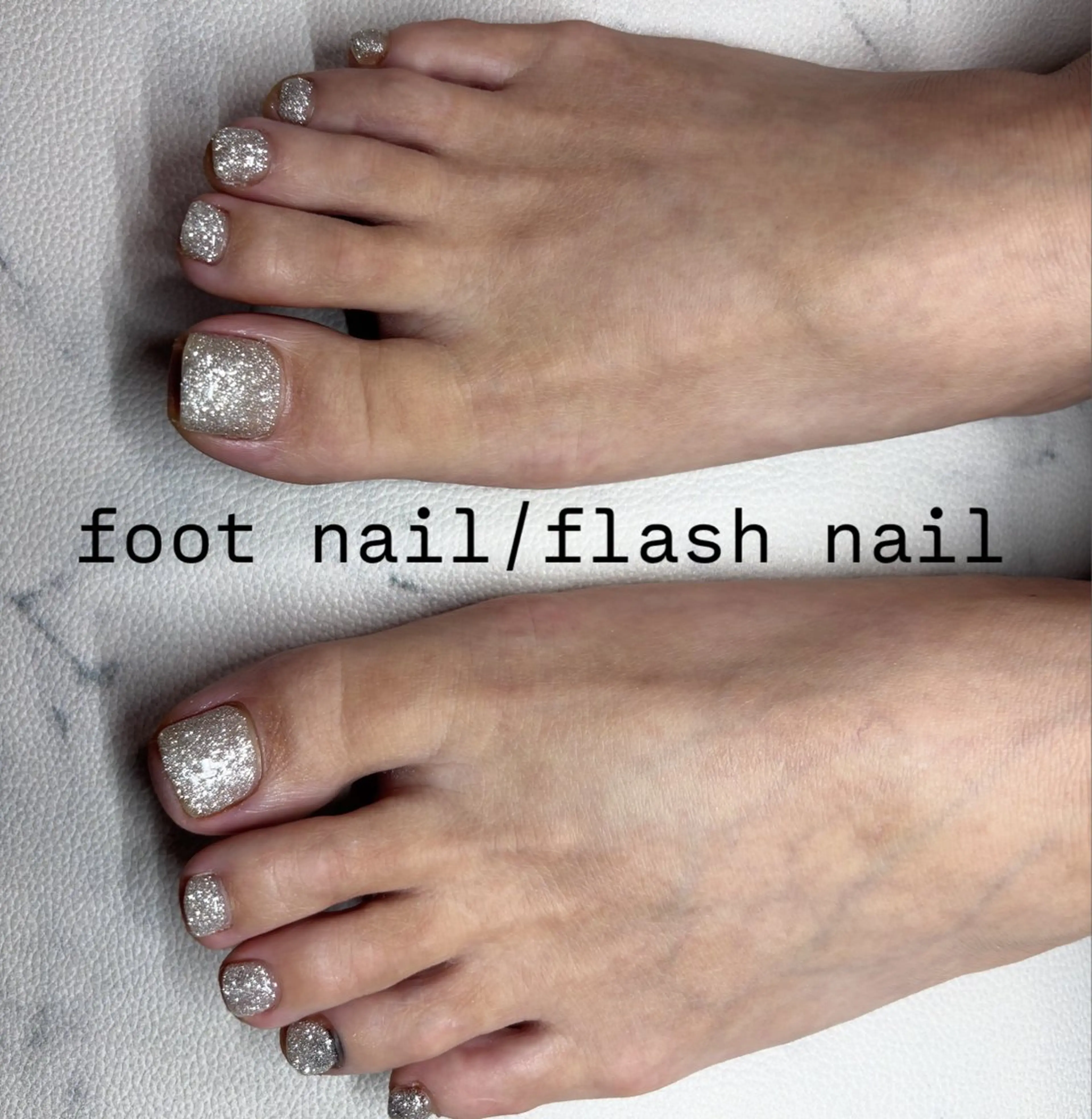 ネイル フラッシュネイル フットネイル ワンカラーネイル BellaLuna 武藤美里のネイルデザイン